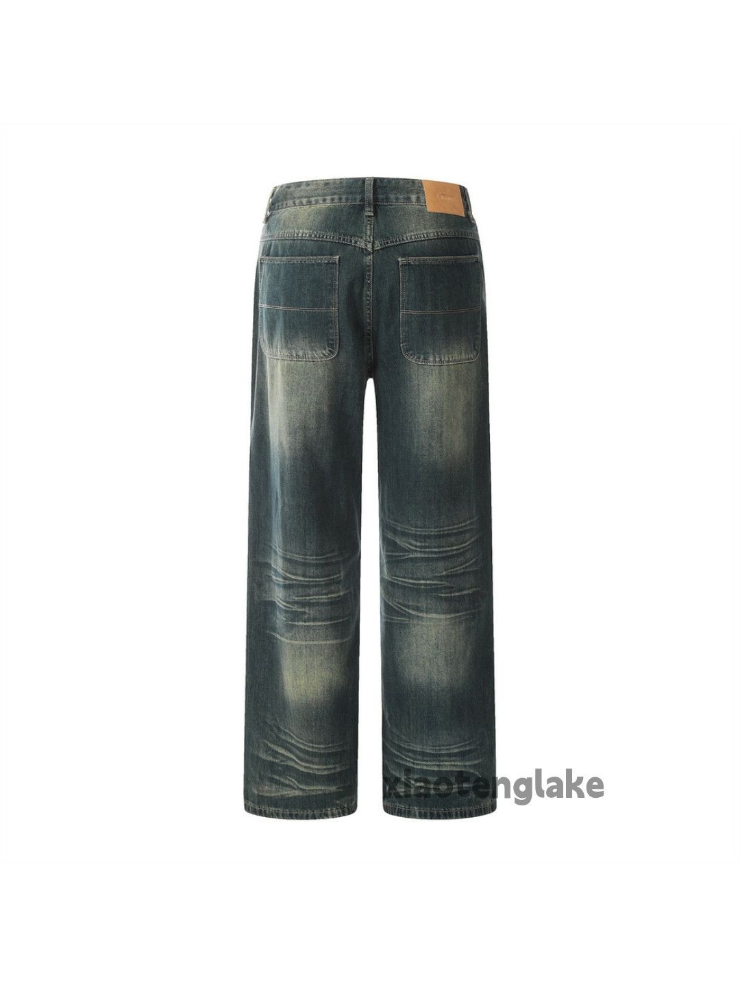 Jean × Vintage washed faded cleanfit yuppie y2k loose baggy jeans Size US 28 / EU 44 - 5 Thumbnail