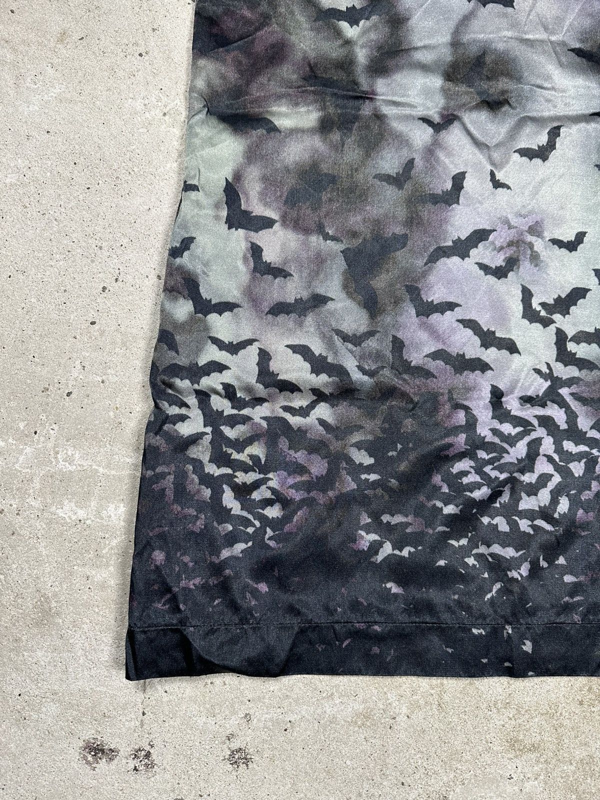 McQ Alexander McQueen McQ by Alexander McQueen Satin Bat Print Mini Dress Size S / US 4 / IT 40 - 14 Thumbnail