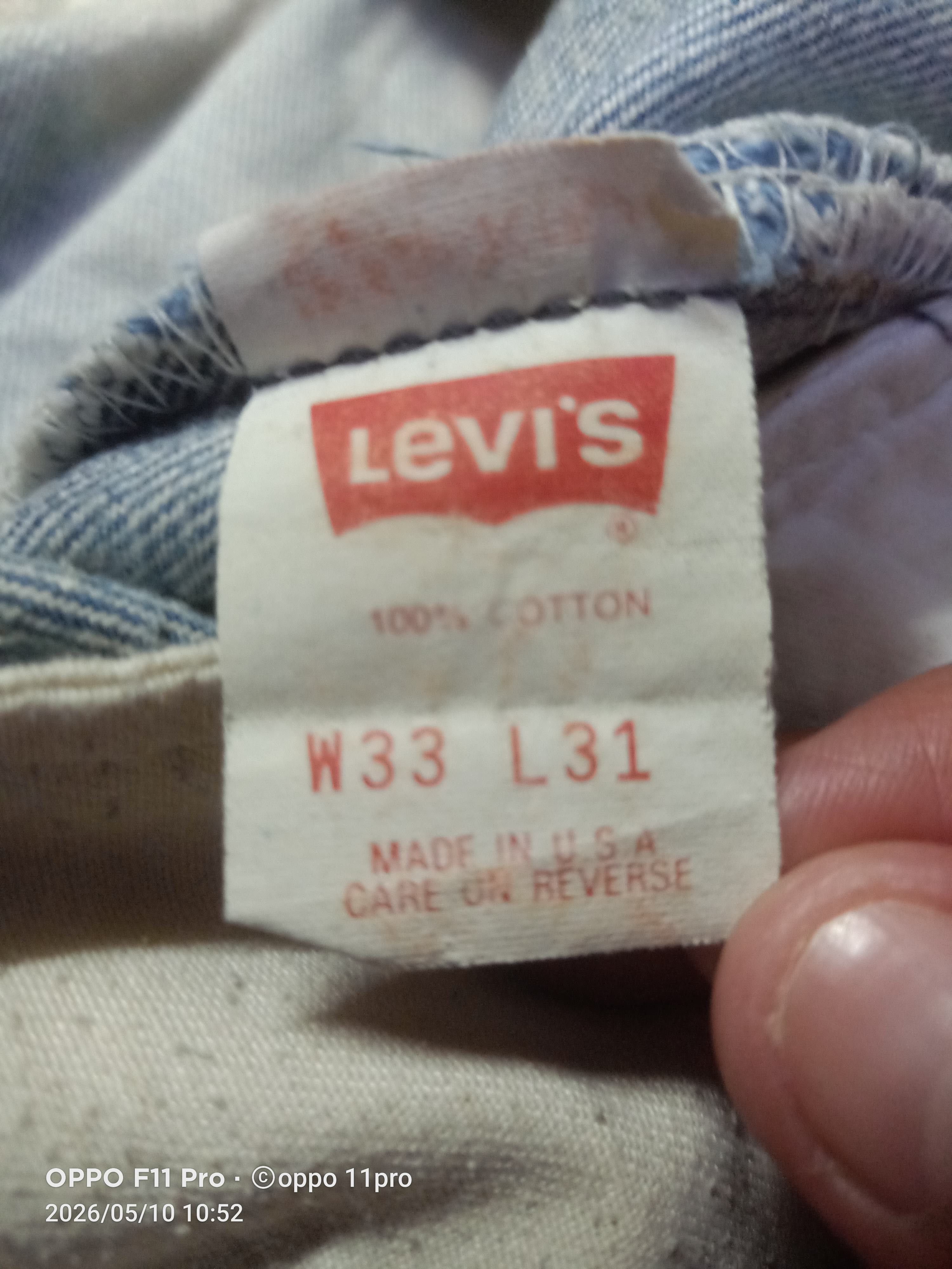 Levi's Vintage Clothing 💥Vintage Levi's 501Xx Acid Wash Denim 💥 Size US 32 / EU 48 - 18 Thumbnail