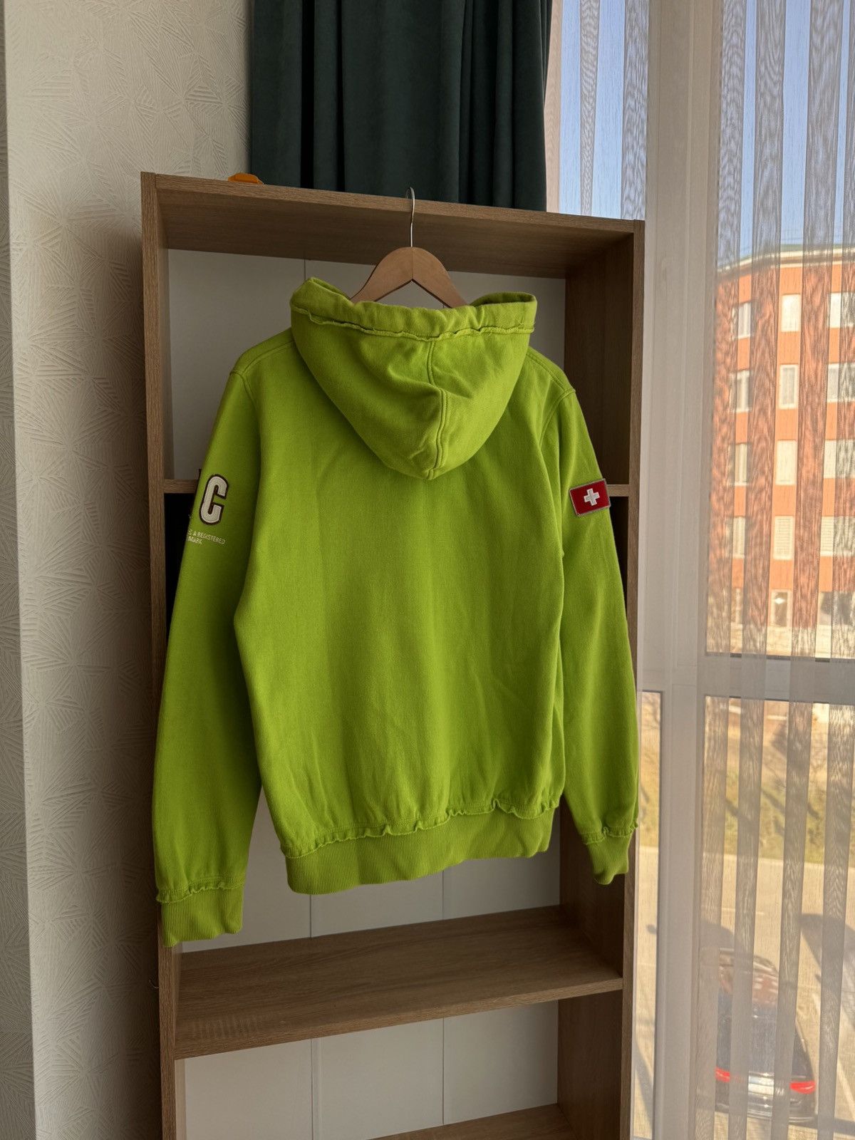 Hysteric Glamour Vintage Alpine Club Switzerland St. Moritz Green Hoodie Size US M / EU 48-50 / 2 - 7 Thumbnail