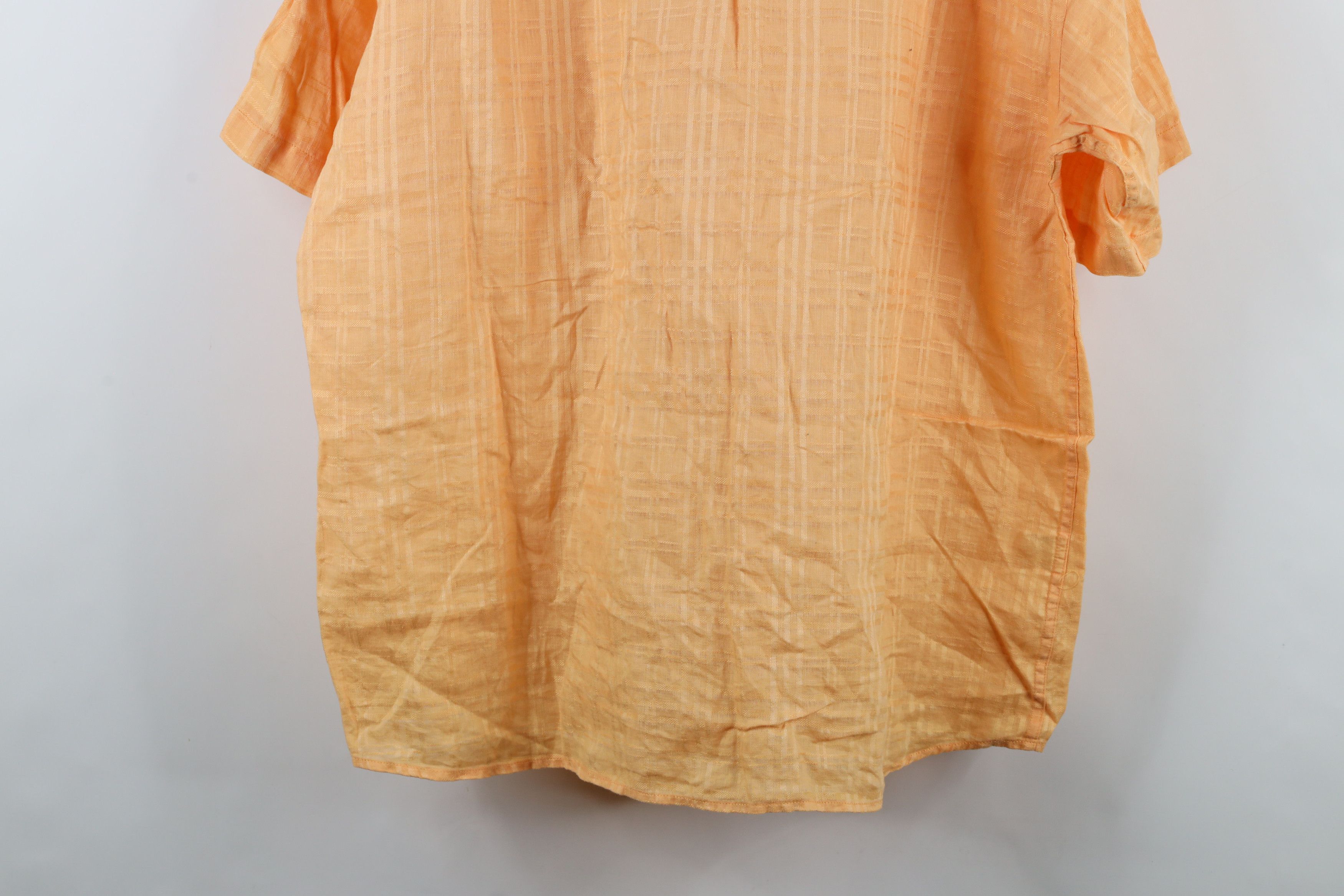Tommy Bahama × Vintage Tommy Bahama Linen Short Sleeve Collared Board Button Shirt Size US XL / EU 56 / 4 - 11 Thumbnail