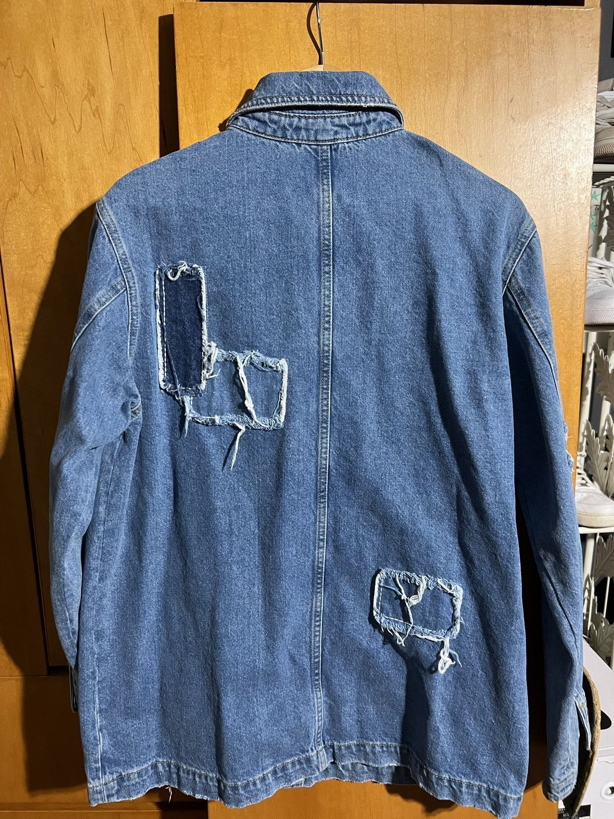 Bdg BDG Denim Patchwork Jean Jacket Heavyweight Size US L / EU 52-54 / 3 - 8 Thumbnail