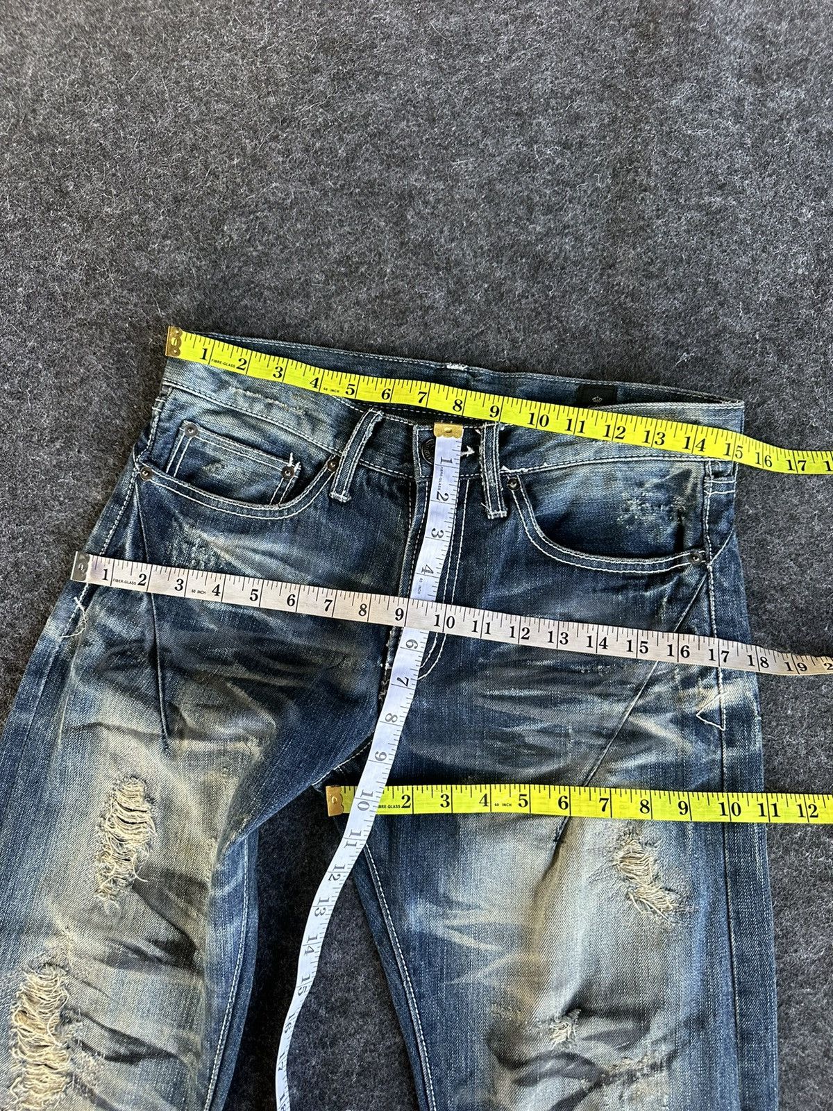 semanticdesign Iconic Semantic Design Lgb Style Vintage Denim 30x31 D364 Size US 30 / EU 46 - 10 Thumbnail
