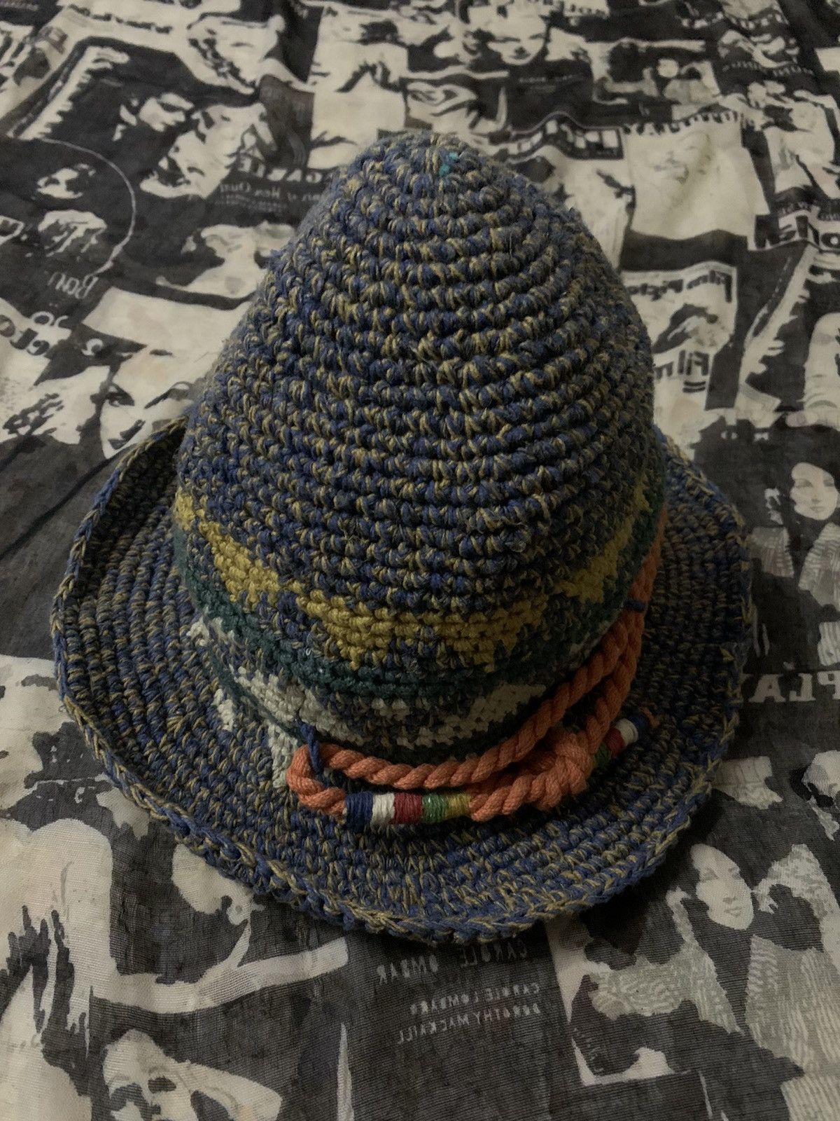 Japanese Brand 💥Japanese Amina Knit Bucket Hat Size ONE SIZE - 1 Thumbnail
