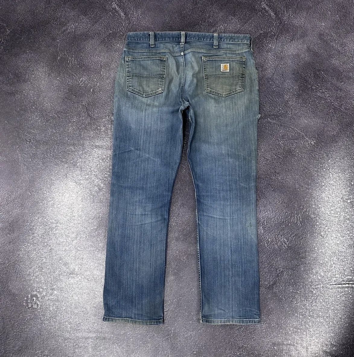 Carhartt × Vintage Vintage Carhartt Relaxed Fit Denim Faded Blue Work Jeans Size US 38 / EU 54 - 1 Thumbnail