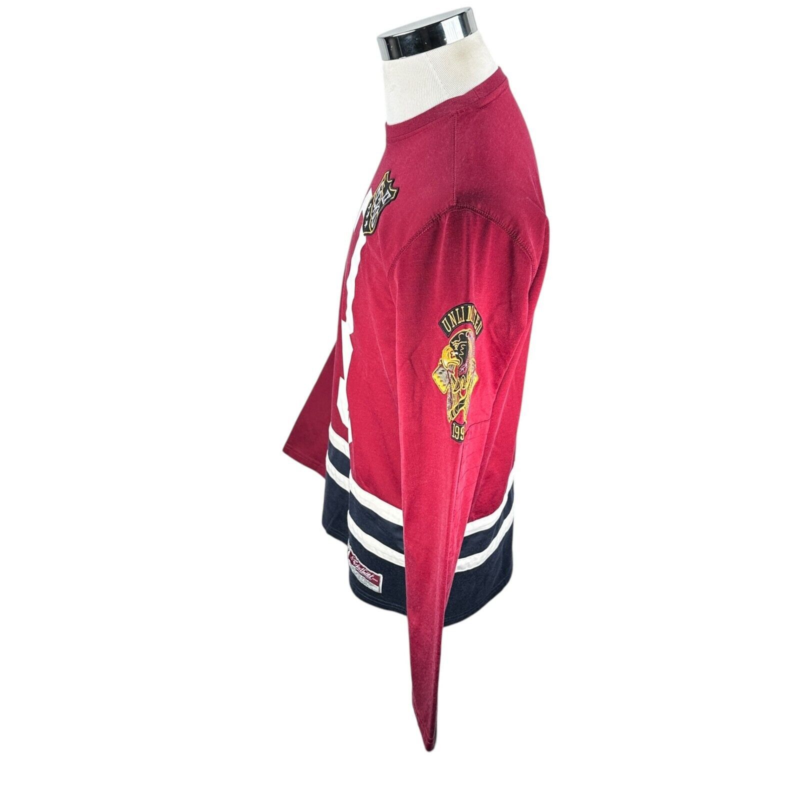 Ecko Unltd. Ecko Unltd 93 Heavyweight T-Shirt Mens L Red Long Sleeve Size US L / EU 52-54 / 3 - 3 Thumbnail
