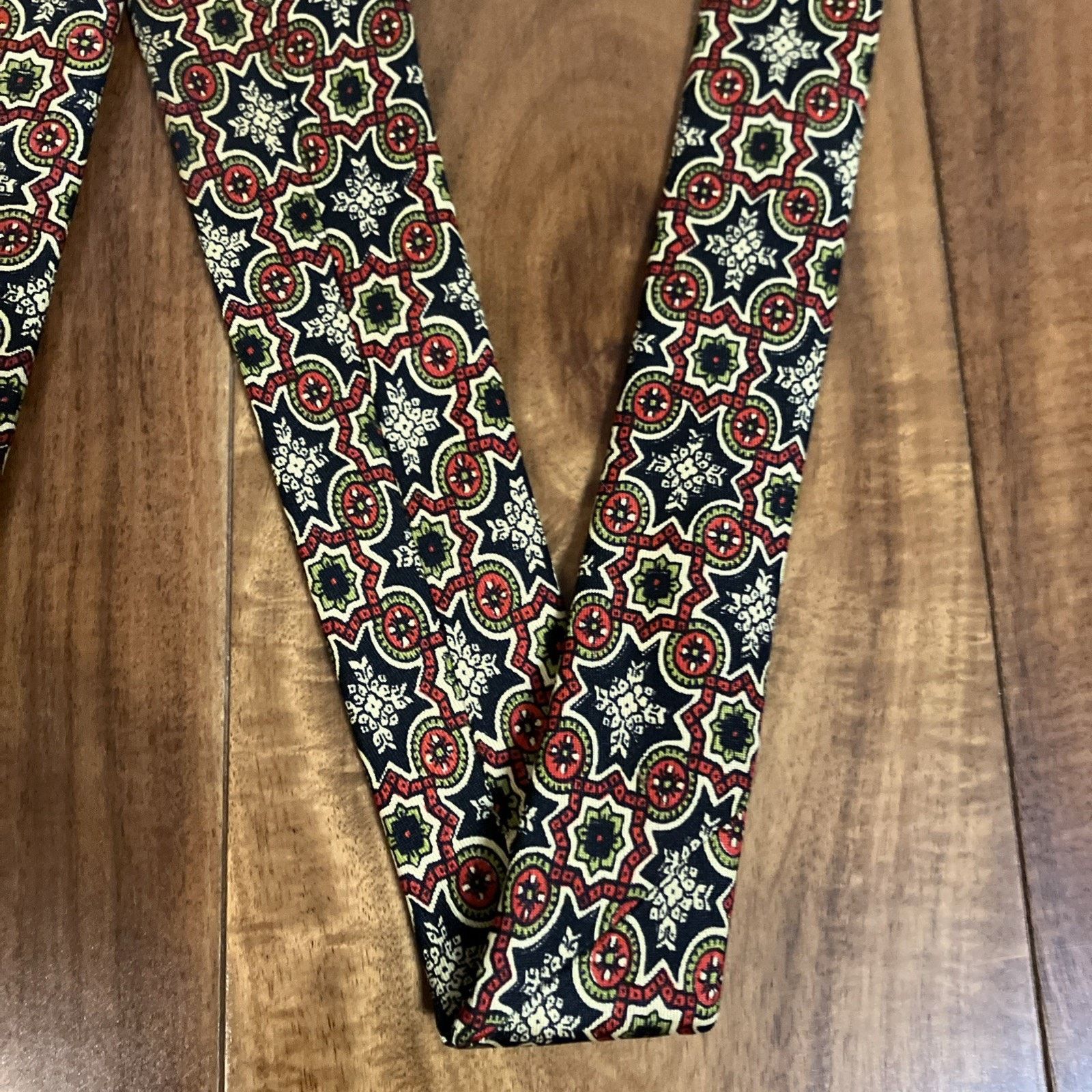 Robert Talbott ROBERT TALBOTT Men Silk Tie USA Designer Psychedelic English Size ONE SIZE - 12 Thumbnail
