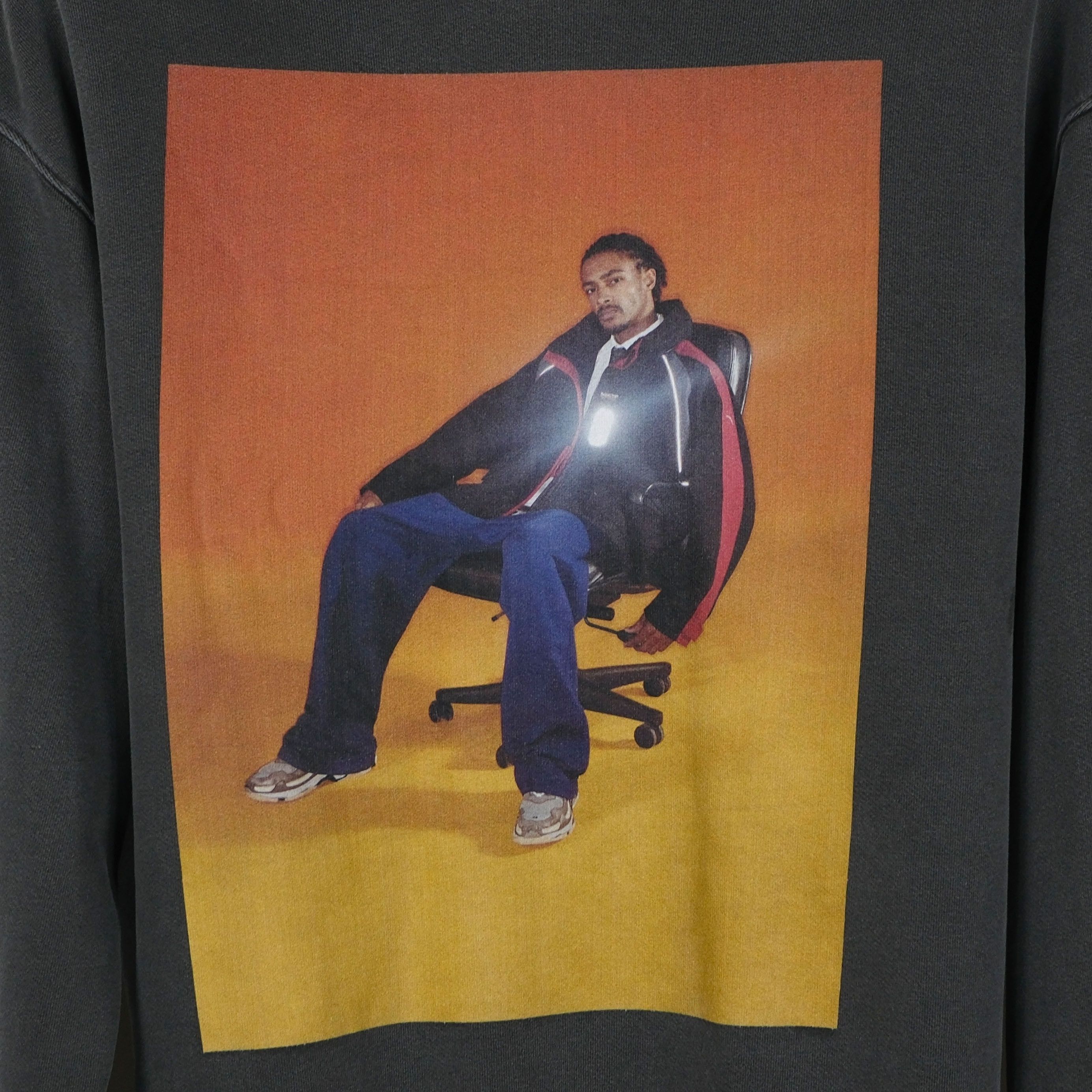 Balenciaga Balenciaga washed portrait hoodie Size US XS / EU 42 / 0 - 2 Thumbnail