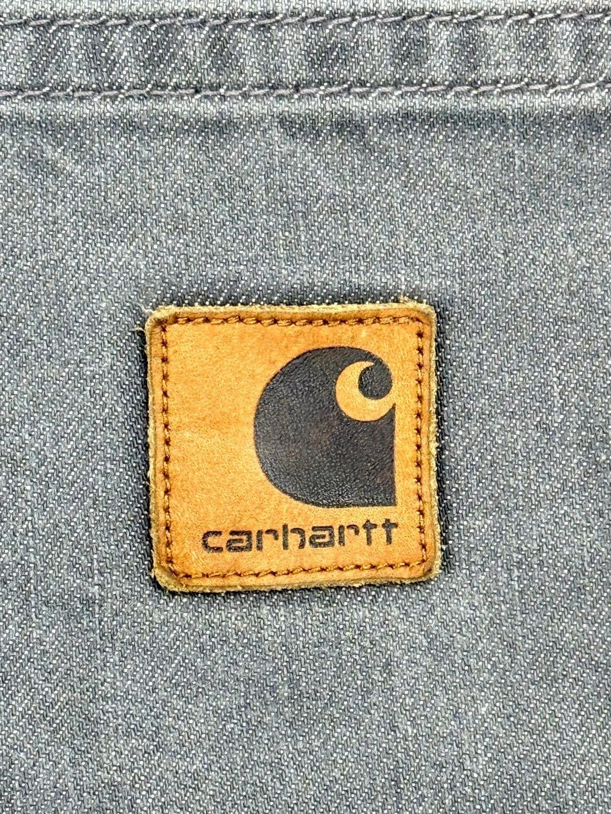 Carhartt Wip Carhartt WIP Slim Pant Grey Denim Jeans 31x34 Size US 31 - 5 Thumbnail