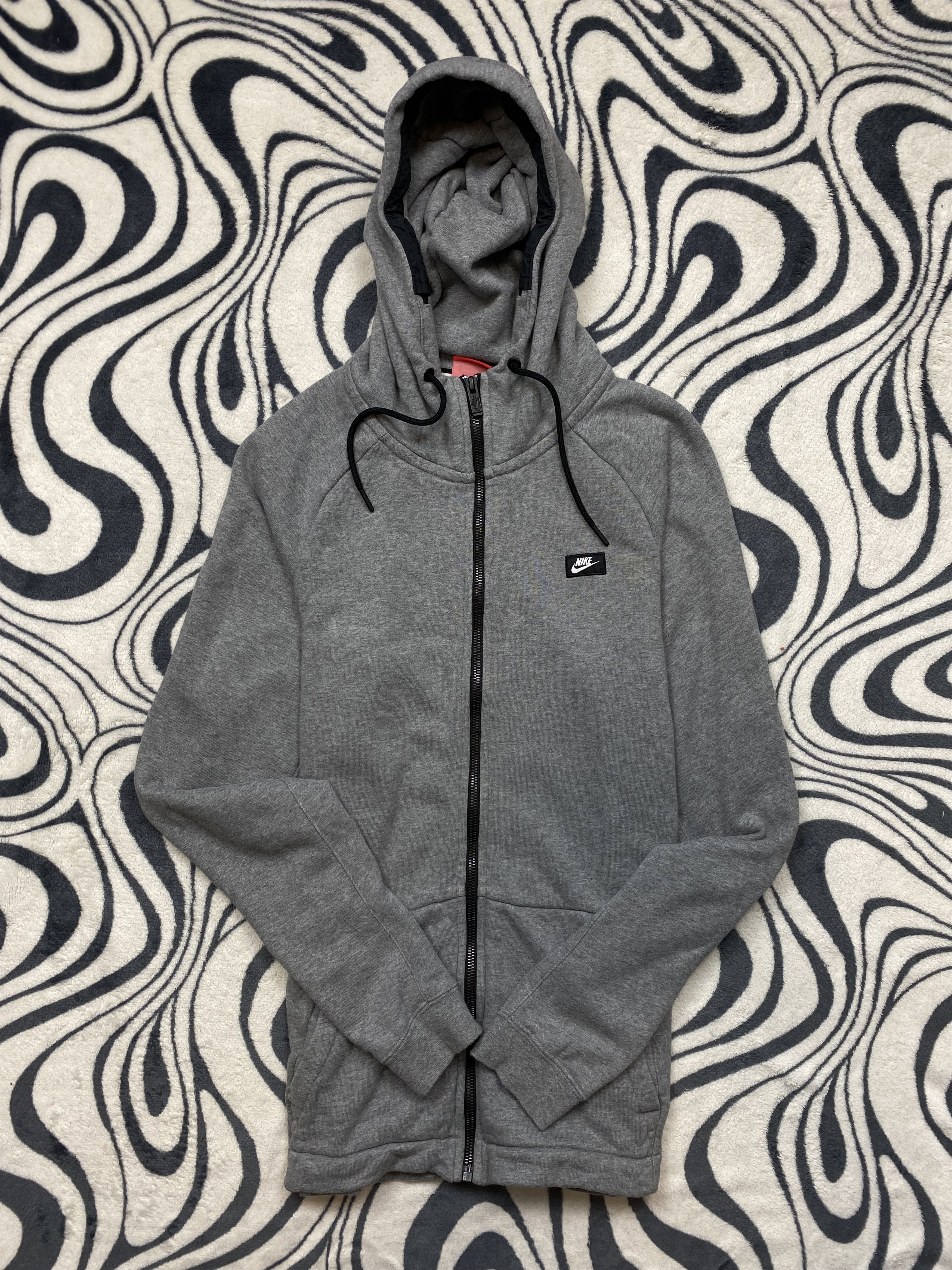 Nike Nike Modern Vintage Mens Zip Hoodie Y2K Size US S / EU 44-46 / 1 - 1 Thumbnail