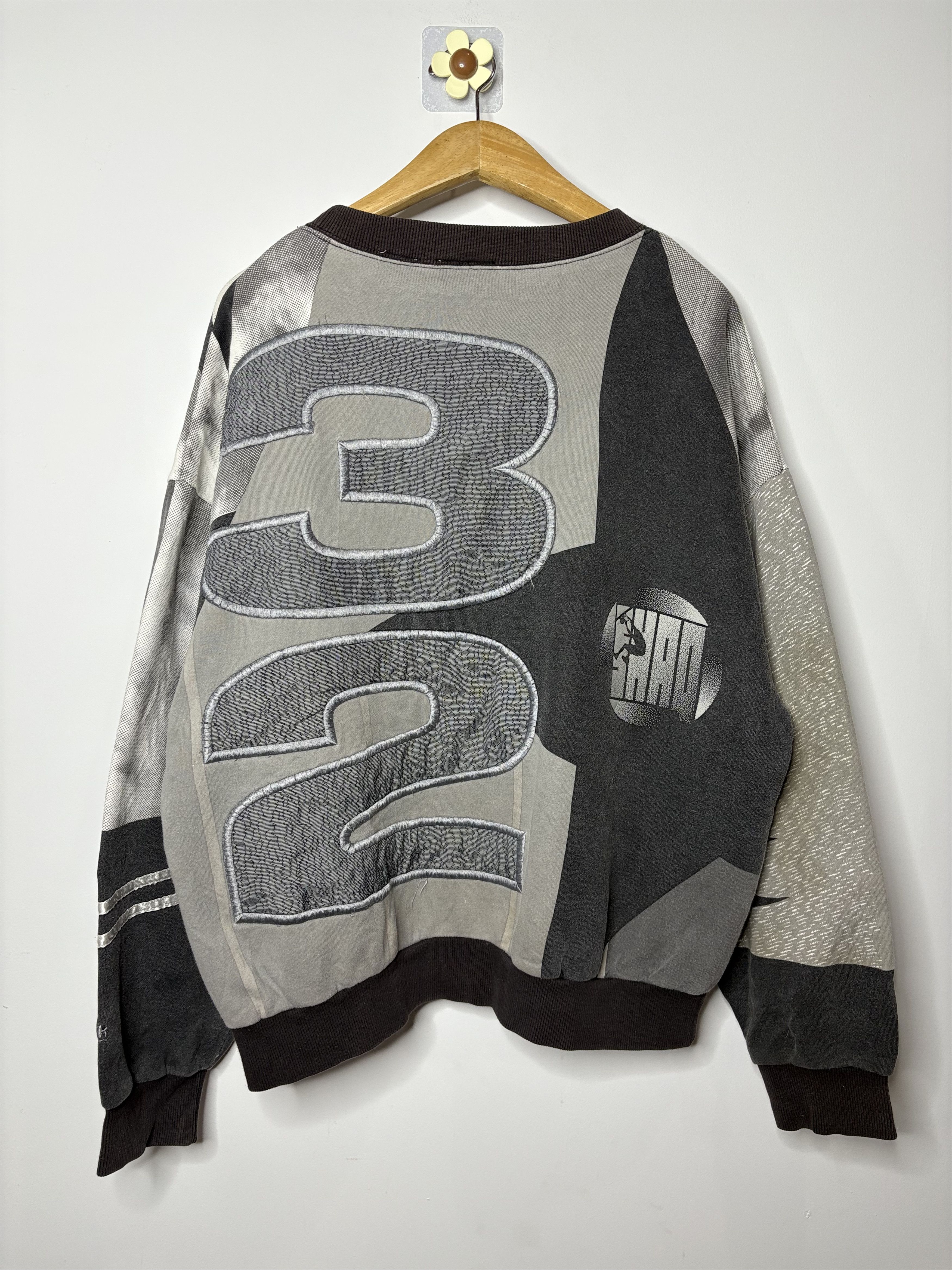 Reebok Vintage 90s SHAQ 32 Reebock Pullover Size US XL / EU 56 / 4 - 2 Thumbnail