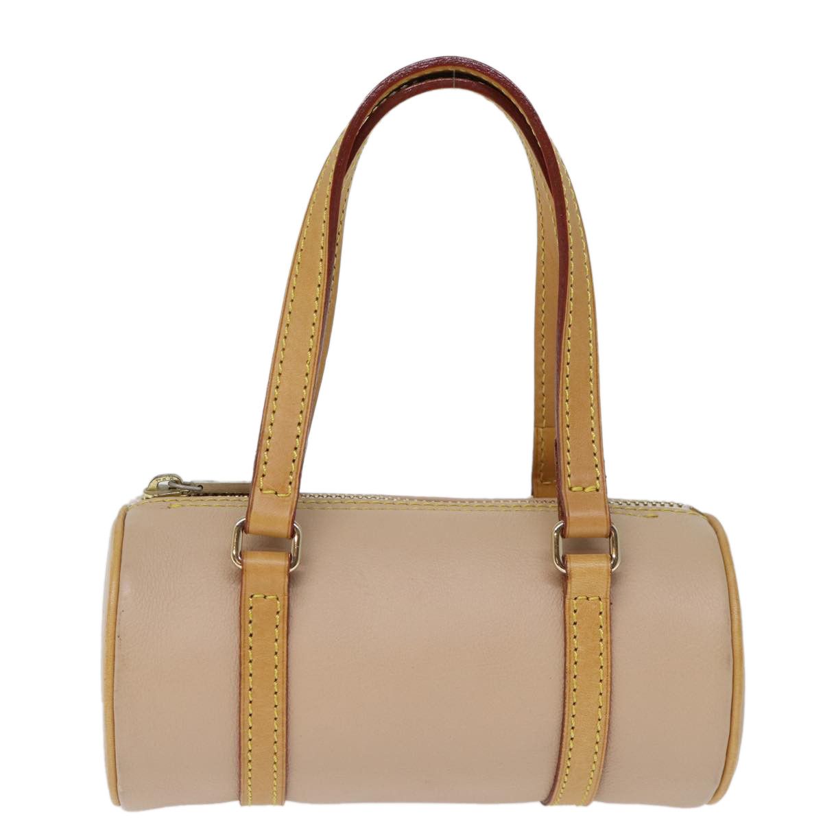 Burberry Beige Leather Handbag (Pre-Owned) Size ONE SIZE - 1 Thumbnail