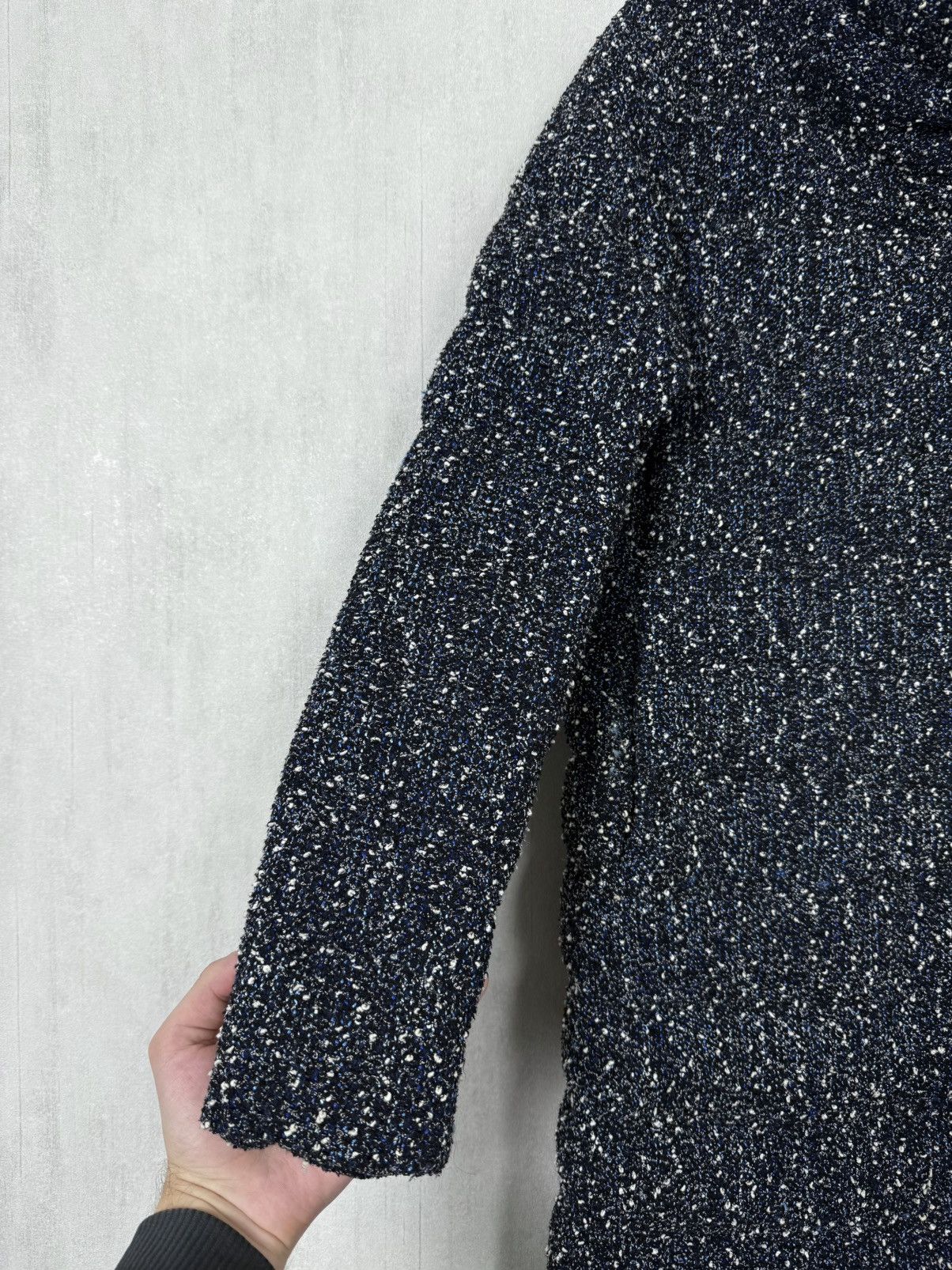 Herno Herno Women’s Tweed Down Long Jacket Size 40-42(?) Size S / US 4 / IT 40 - 8 Thumbnail