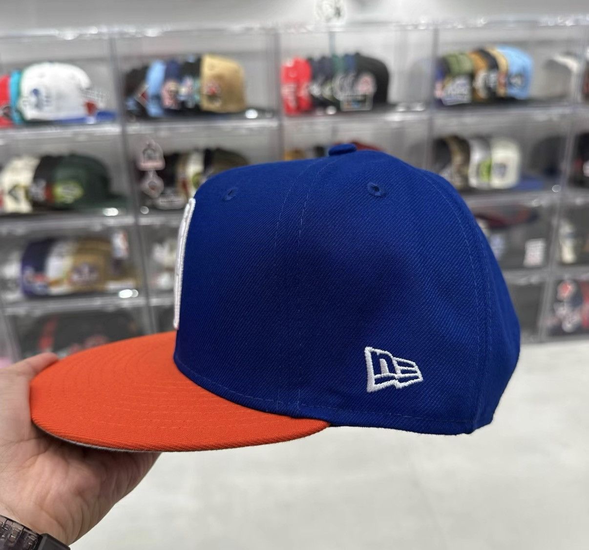 New Era New Era NBA Classic Logo Flat Brim Baseball Cap J32 Size ONE SIZE - 2 Thumbnail
