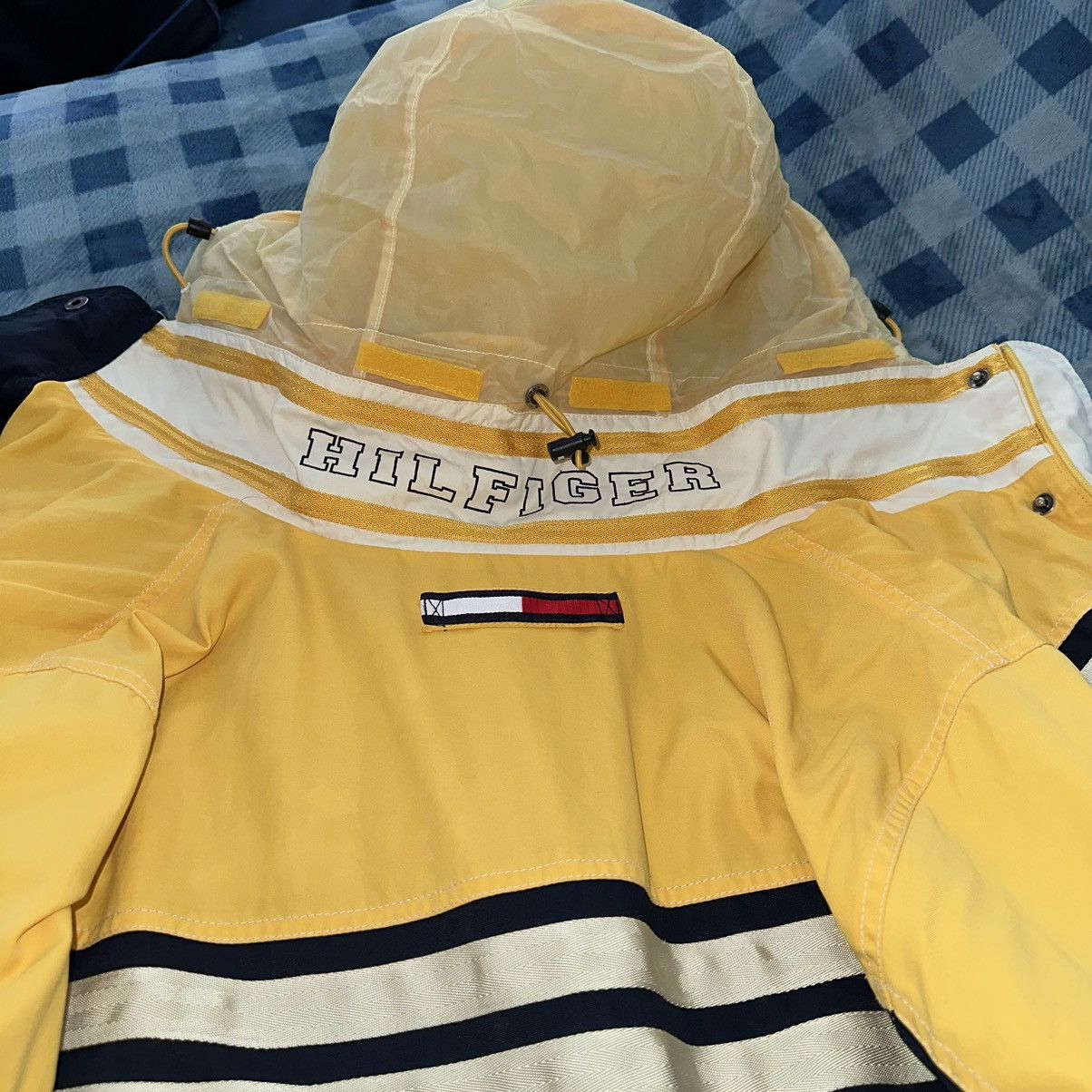 Nautical Rain Jacket w/ Hood