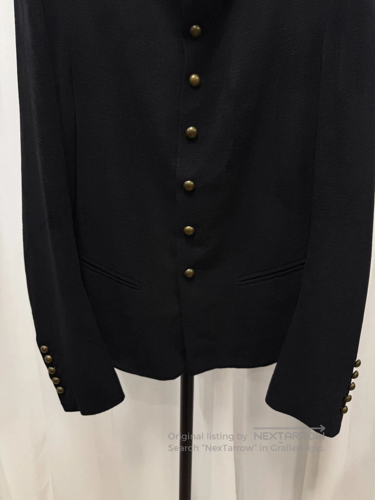 Ann Demeulemeester Ann Demeulemeester Silk Blend Jacket. Size US XXS / EU 40 - 4 Thumbnail