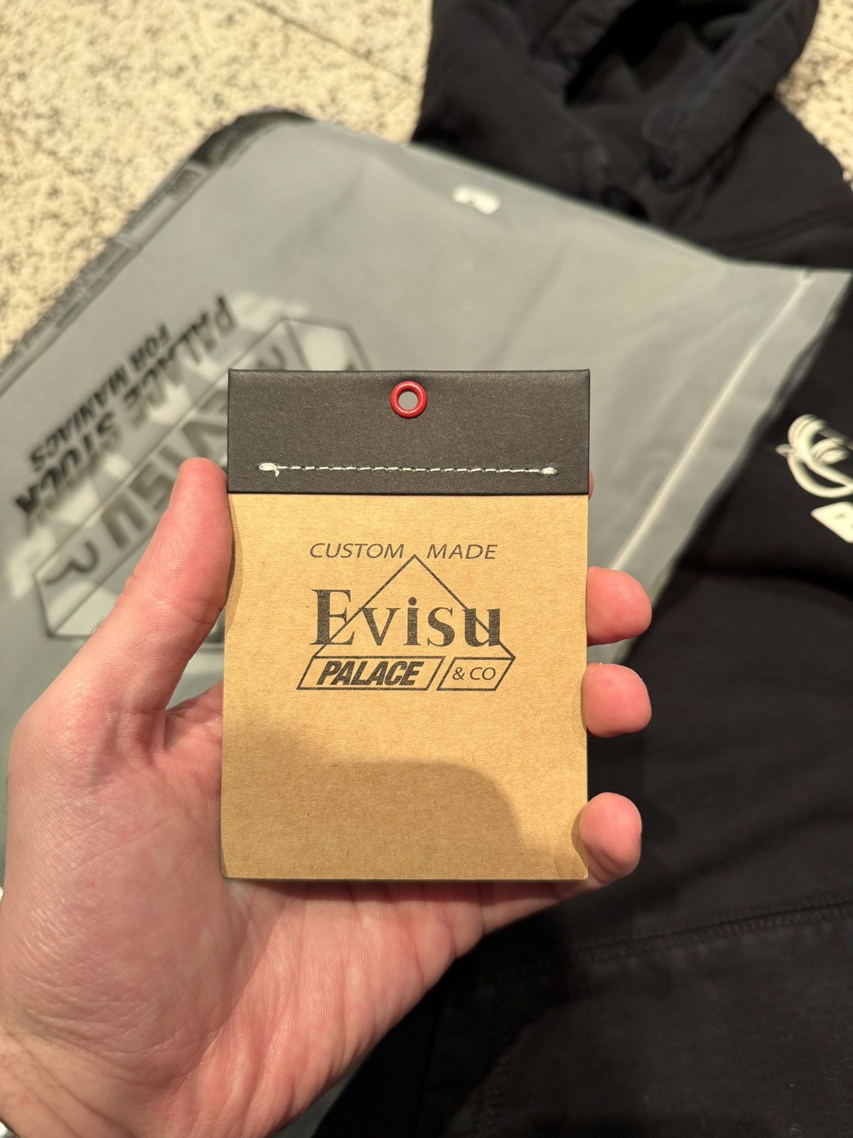 Evisu × Palace Palace x Evisu black Hoodie Size US M / EU 48-50 / 2 - 9 Thumbnail