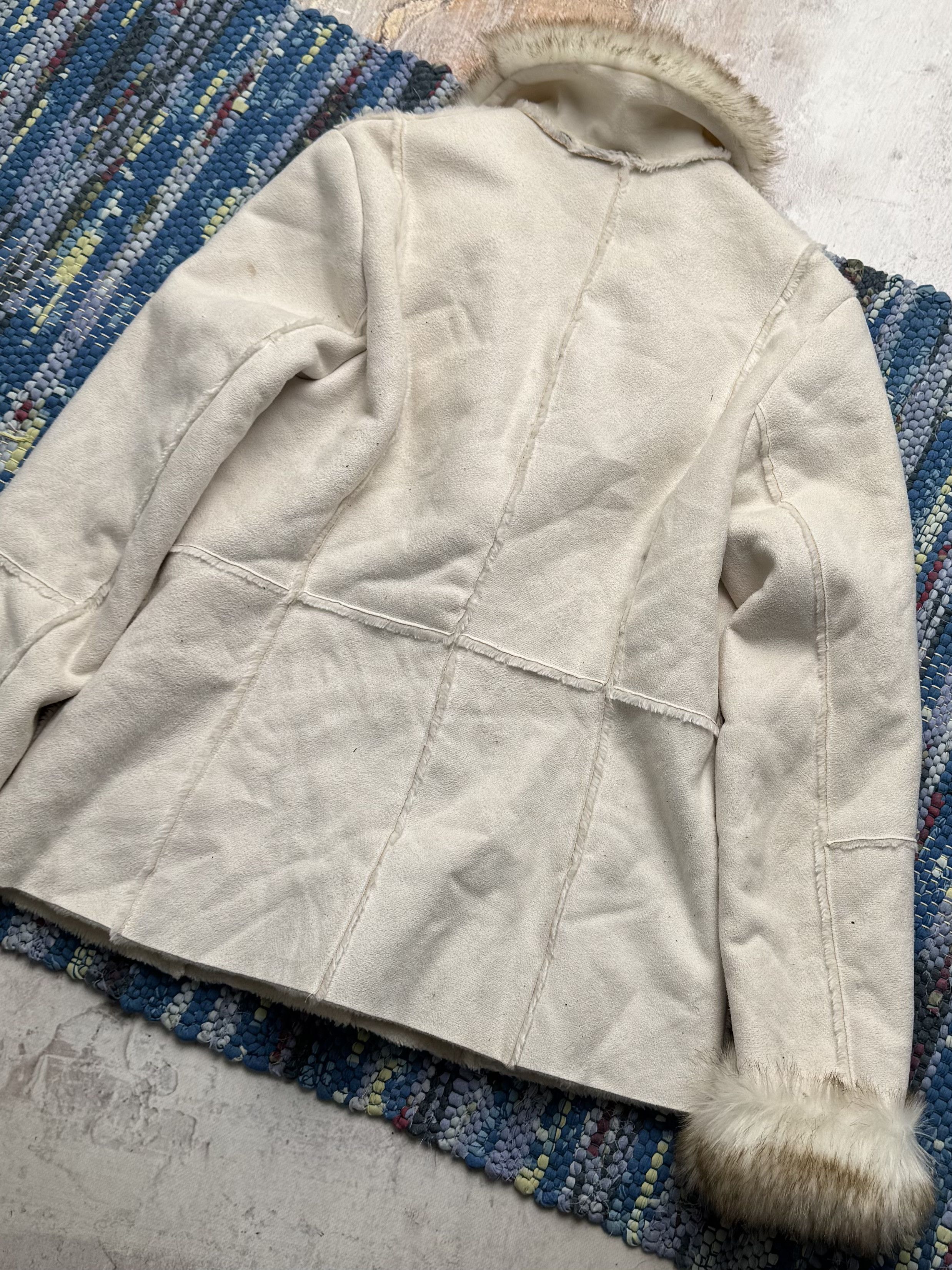 Vintage Vintage Faux Sheepskin Jacket A8D15(V8) Size M / US 6-8 / IT 42-44 - 11 Thumbnail