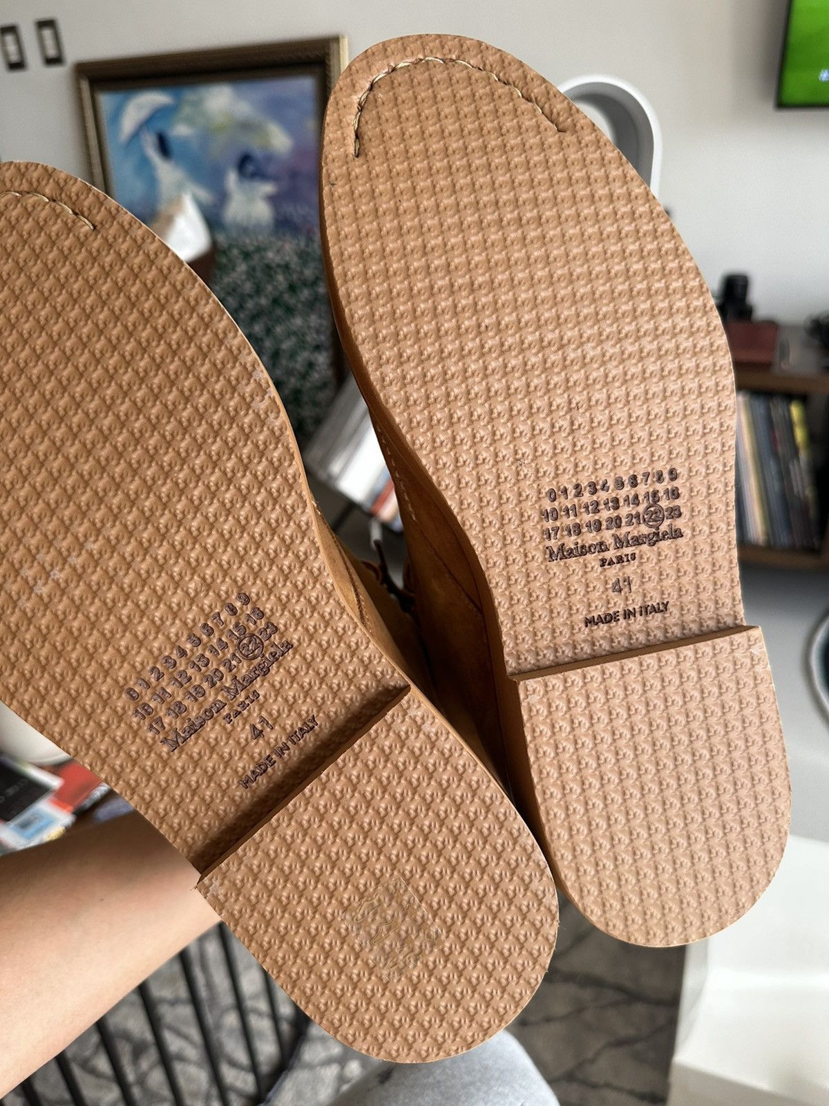 Maison Margiela Spring Sale - Artisan Tan Boots Size US 8 / EU 41 - 2 Thumbnail