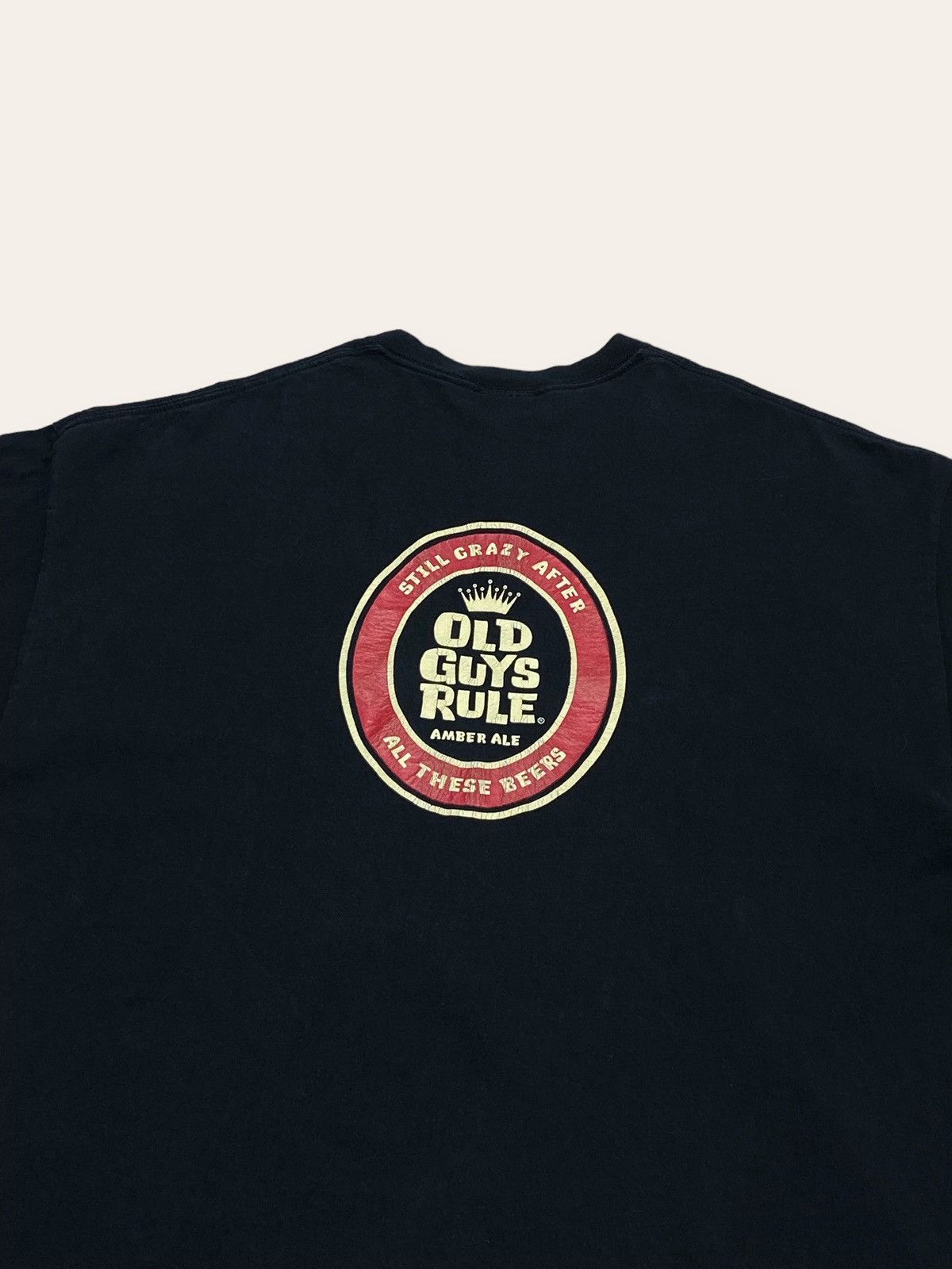 Other Vintage OLD GUYS RULE T Shirt Big Logo Oversized Baggy Size US XXL / EU 58 / 5 - 6 Thumbnail