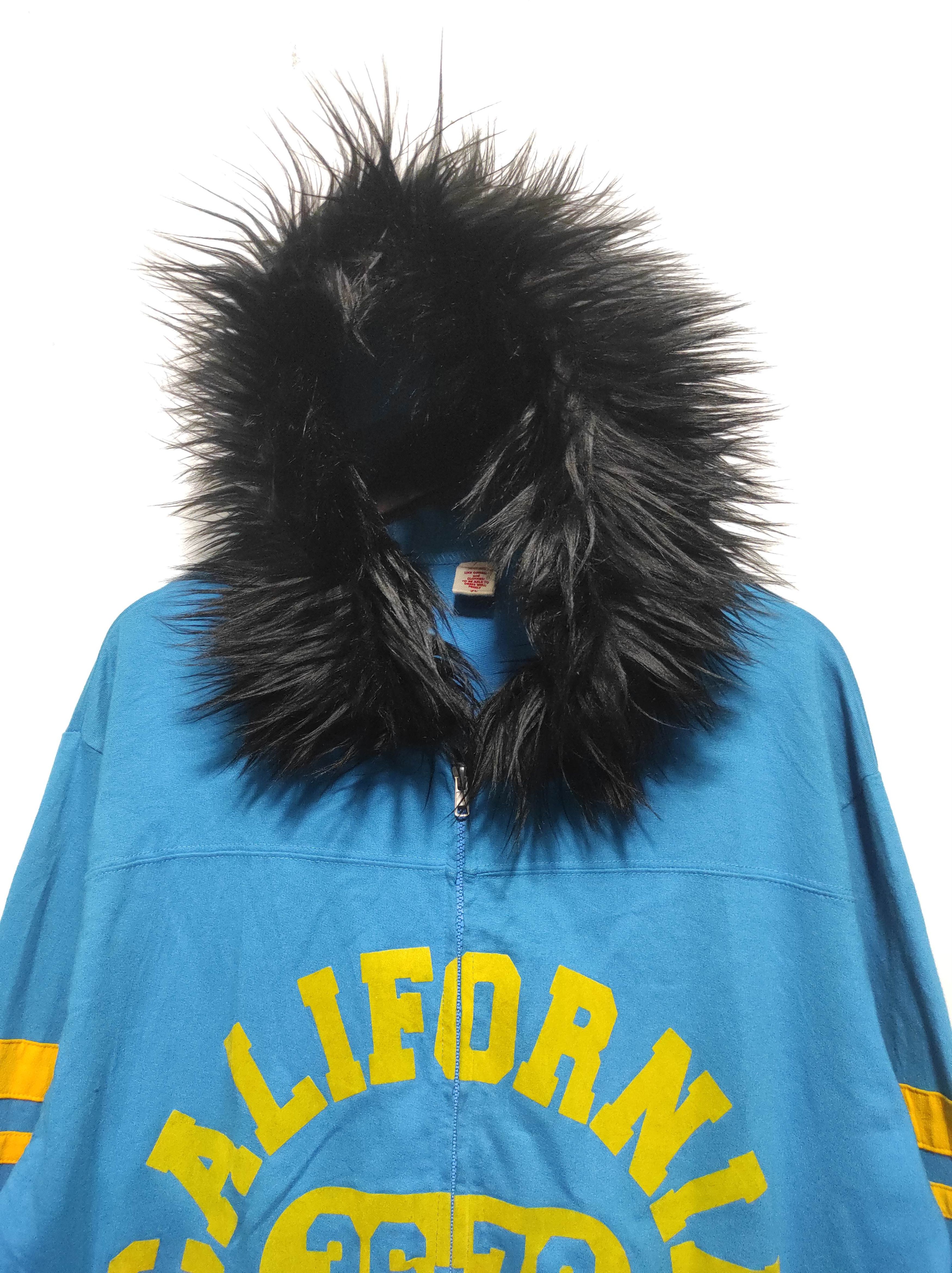 Japanese Brand Free Beat California Zip Fur Hoodie LGB style Size US L / EU 52-54 / 3 - 2 Thumbnail