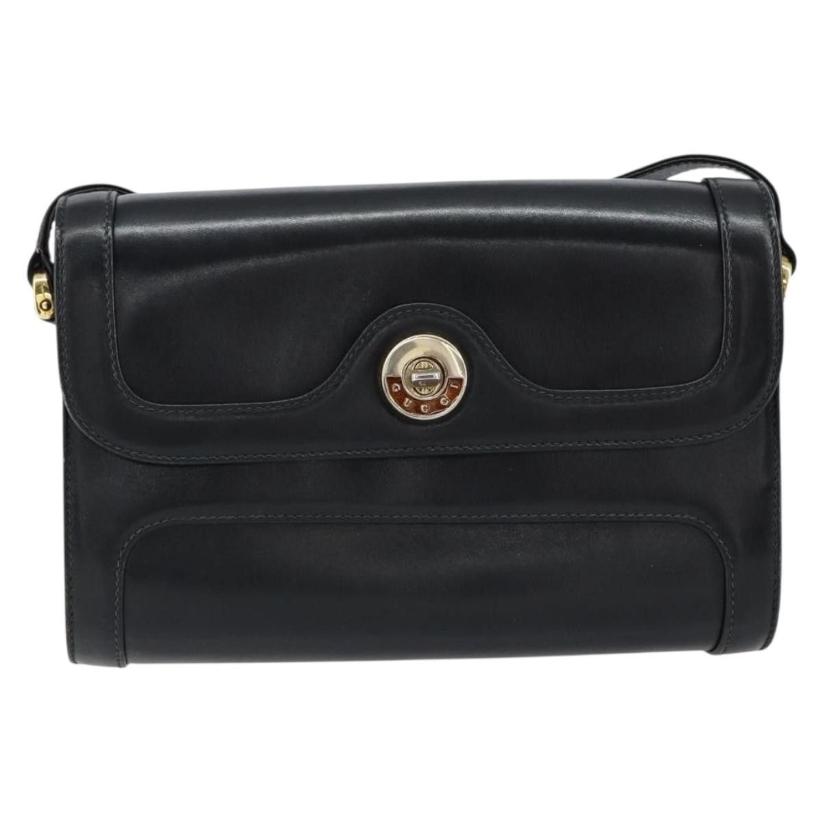 Gucci Gucci Vintage Shoulder Bag Leather Size ONE SIZE - 1 Thumbnail