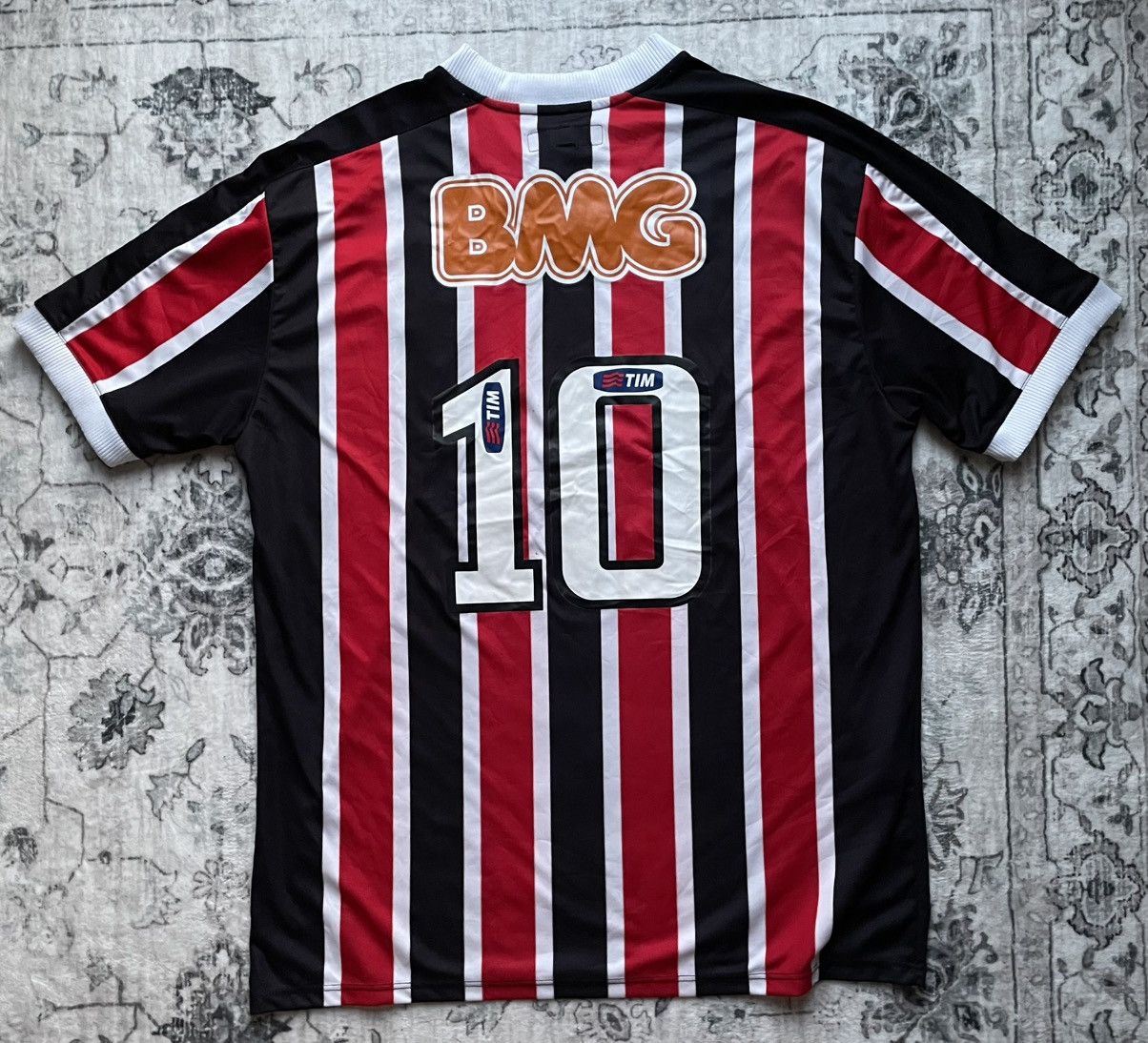 Reebok Reebok São Paulo FC Home Jersey – SPFC – Banco BMG – Size L Size US L / EU 52-54 / 3 - 3 Thumbnail