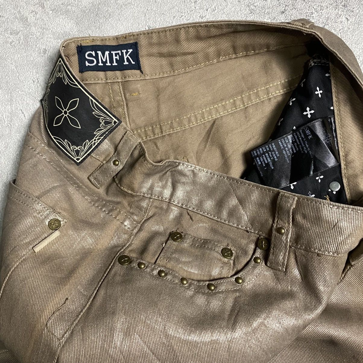 If Six Was Nine SMFK Ancient Myth Flare Jeans Size US 30 / EU 46 - 7 Thumbnail