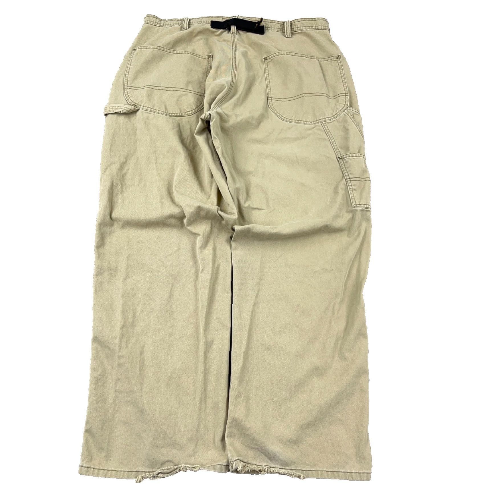 Polo Ralph Lauren VINTAGE Polo Ralph Lauren Pants Men 36x30 Canvas Brown Carpenter Casual Workwear Grunge 90s Size US M / EU 48-50 / 2 - 2 Thumbnail