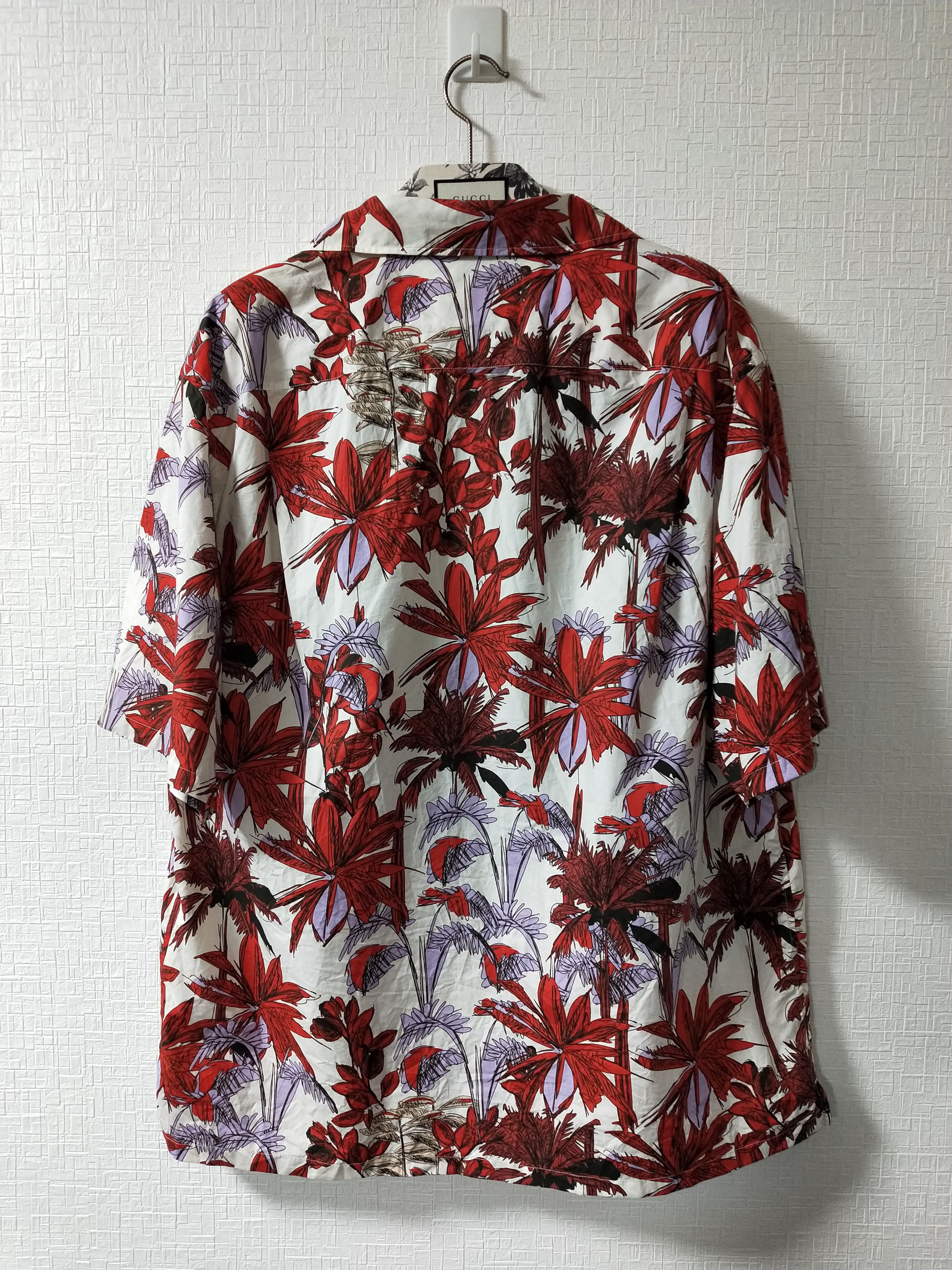 Prada Floral Print Shirt Size US L / EU 52-54 / 3 - 2 Thumbnail