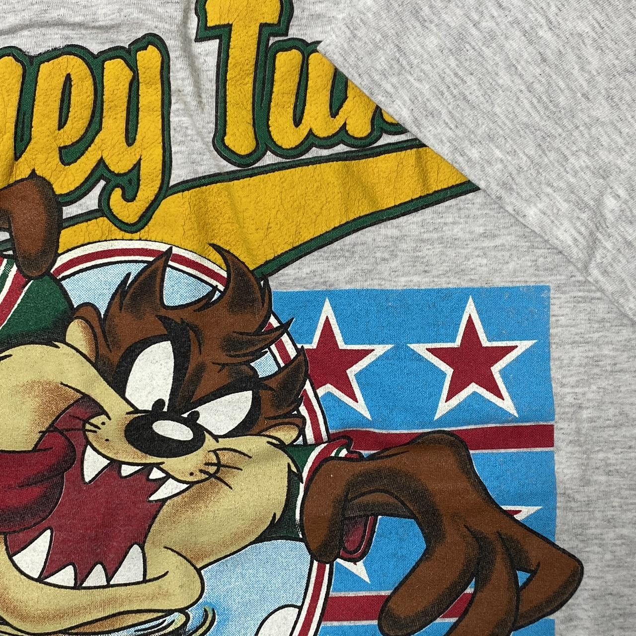 Other Vintage Looney Tunes x Taz Gray Cartoon Tee Size Large Size US L / EU 52-54 / 3 - 3 Thumbnail