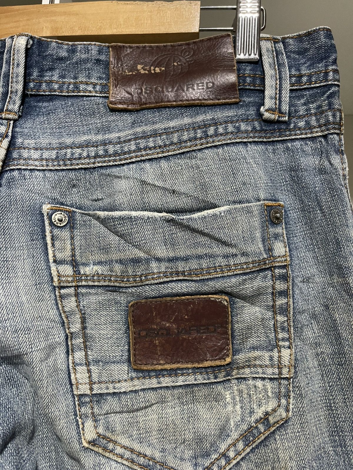 Dsquared2 Dsquared Distressed denim Size US 33 - 3 Thumbnail