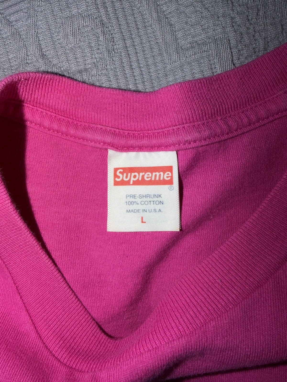 Supreme Supreme New York Logo T-shirt Size US L / EU 52-54 / 3 - 2 Thumbnail