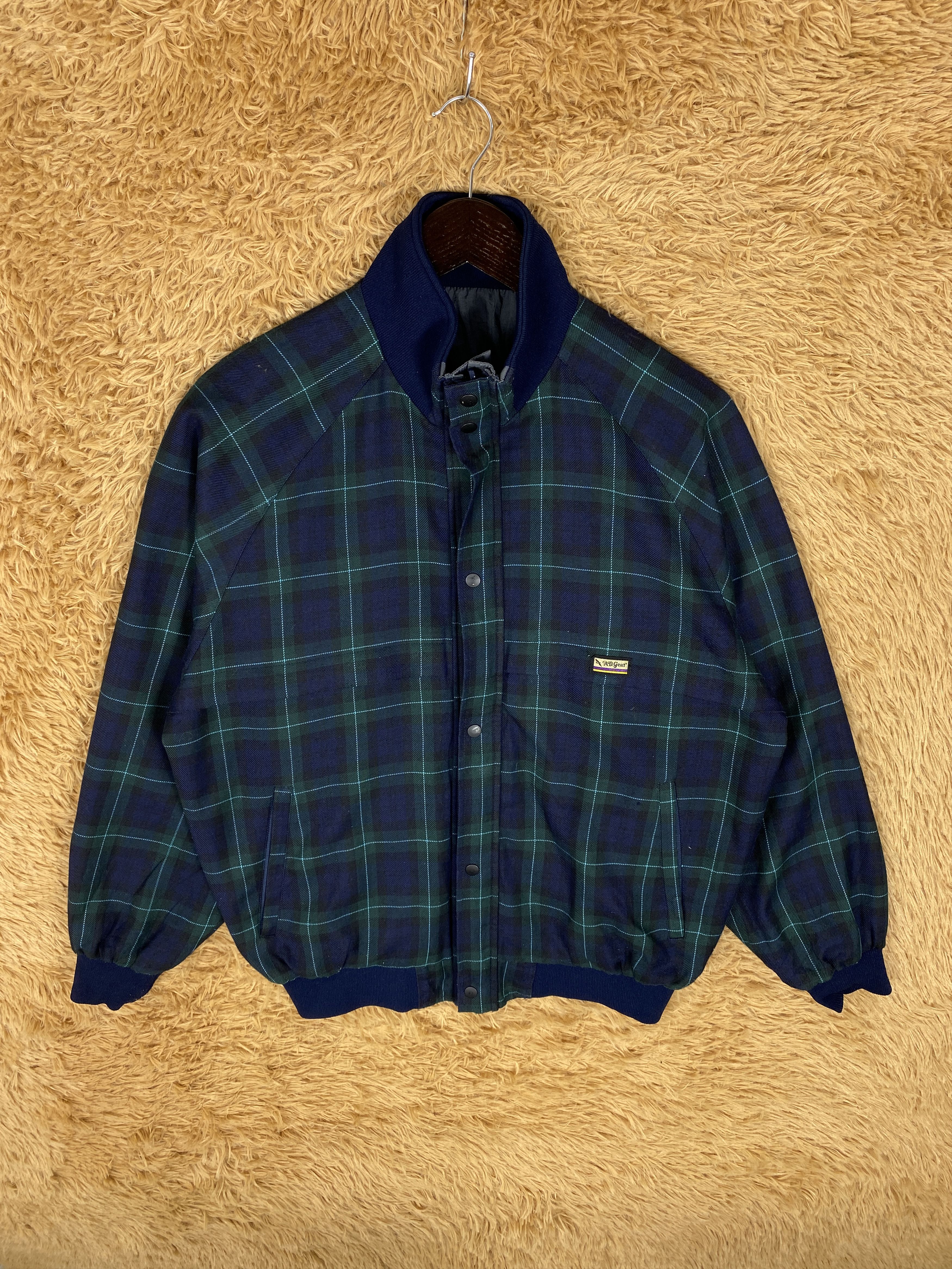 Japanese Brand Vintage AD Gear Reversible Flannel Jacket J2350 Size US S / EU 44-46 / 1 - 1 Thumbnail