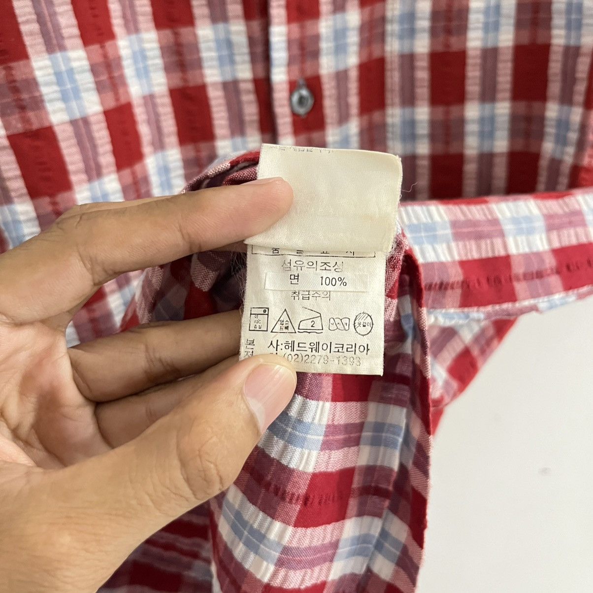 Japanese Brand Headway Plaid Button Up Shirt Size US M / EU 48-50 / 2 - 5 Thumbnail