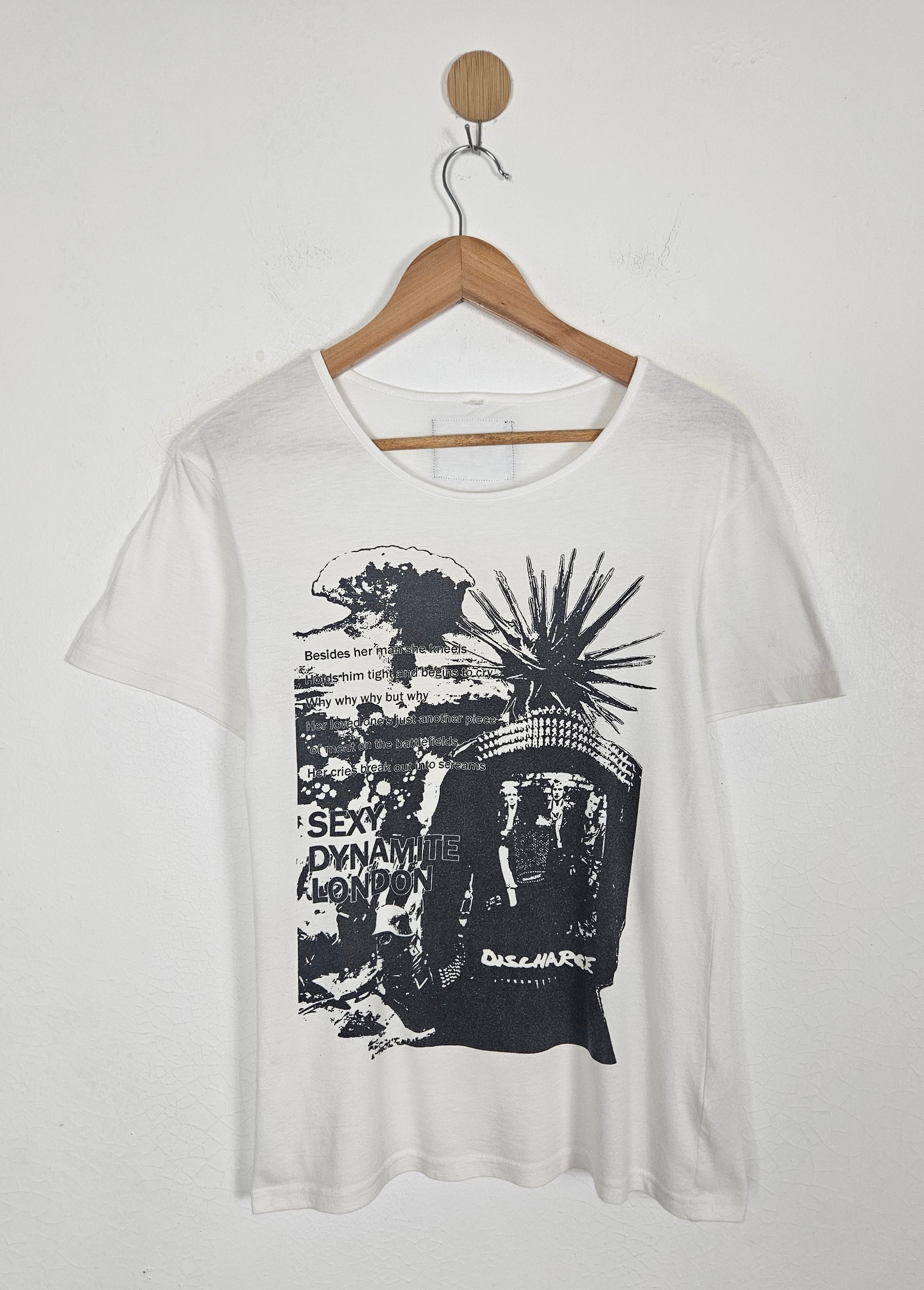 Japanese Brand × Seditionaries Discharge punk by Sexy Dynamite shirt Size US S / EU 44-46 / 1 - 1 Thumbnail