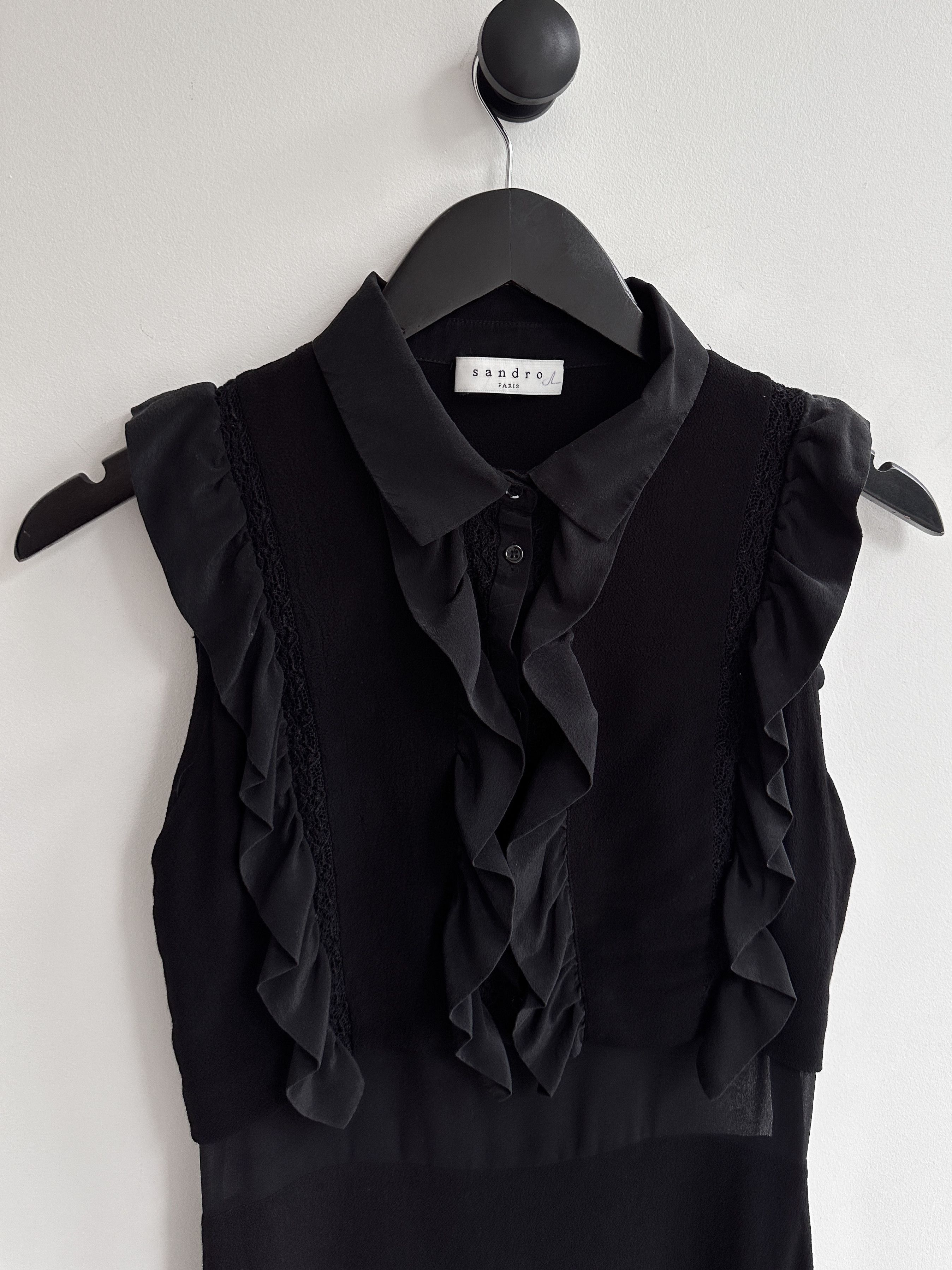 Sandro Sandro Sleveless Mini Dress Size S / US 4 / IT 40 - 5 Thumbnail