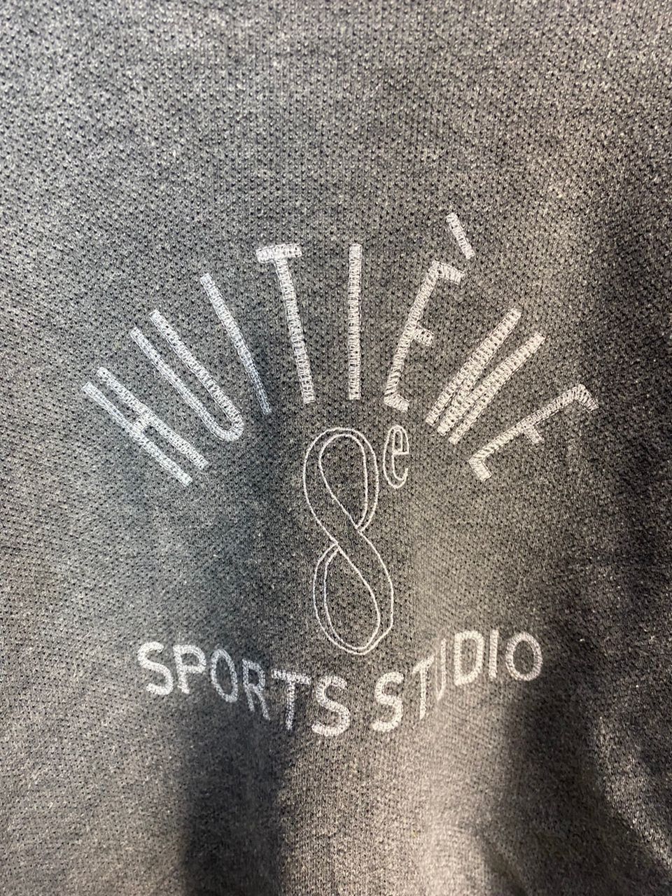 Japanese Brand Huitieme sport studio croptop top tshirt Size L / US 10 / IT 46 - 4 Thumbnail