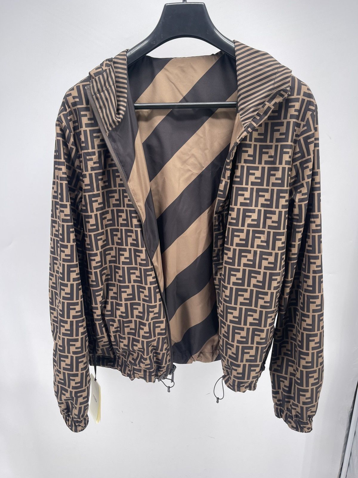 Fendi Fendi Reversible Zucca Monogram FF Track Jacket Size M Size US M / EU 48-50 / 2 - 5 Thumbnail