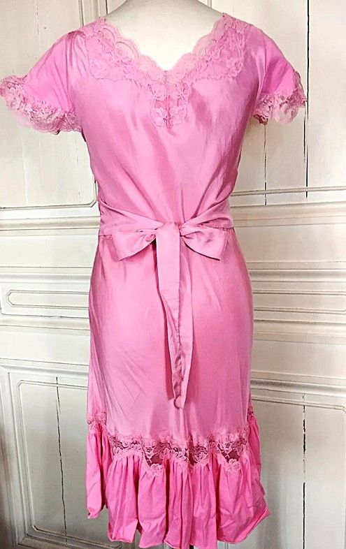 Designer Manoush Robe Soie Sauvage Esprit Lingerie TM Size M / US 6-8 / IT 42-44 - 5 Thumbnail