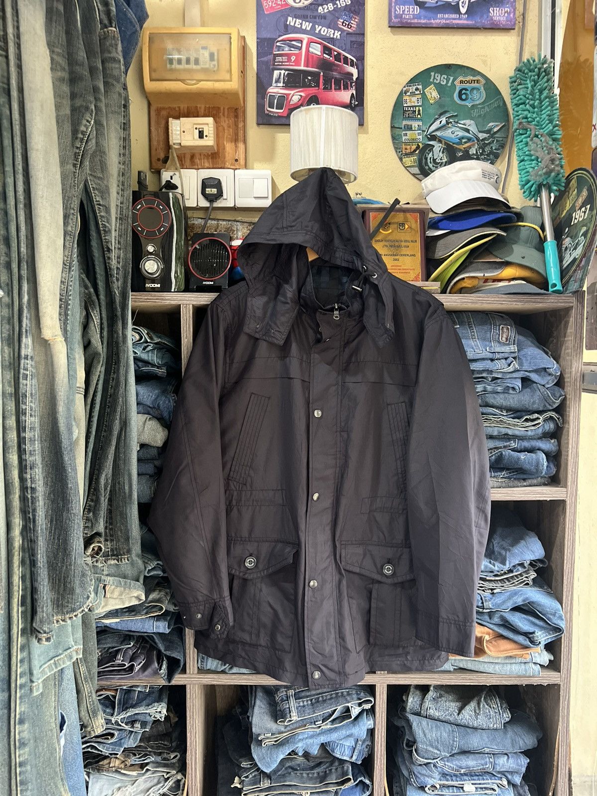 🔥Lyle & Scott Black Label Hoodie Jacket