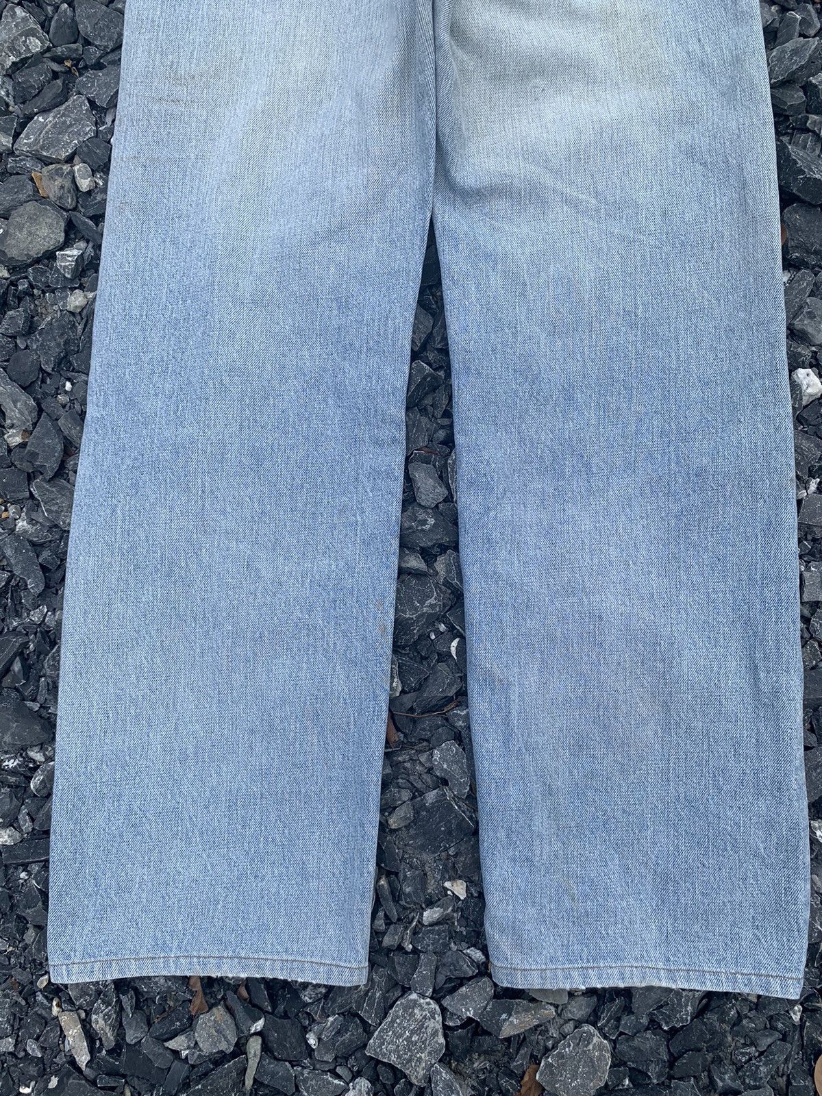 Edwin × Kapital × Vintage VINTAGE EDWIN 505X SELVEDGE BAGGY FADED DISTRESSED DENIM Size US 31 - 9 Thumbnail