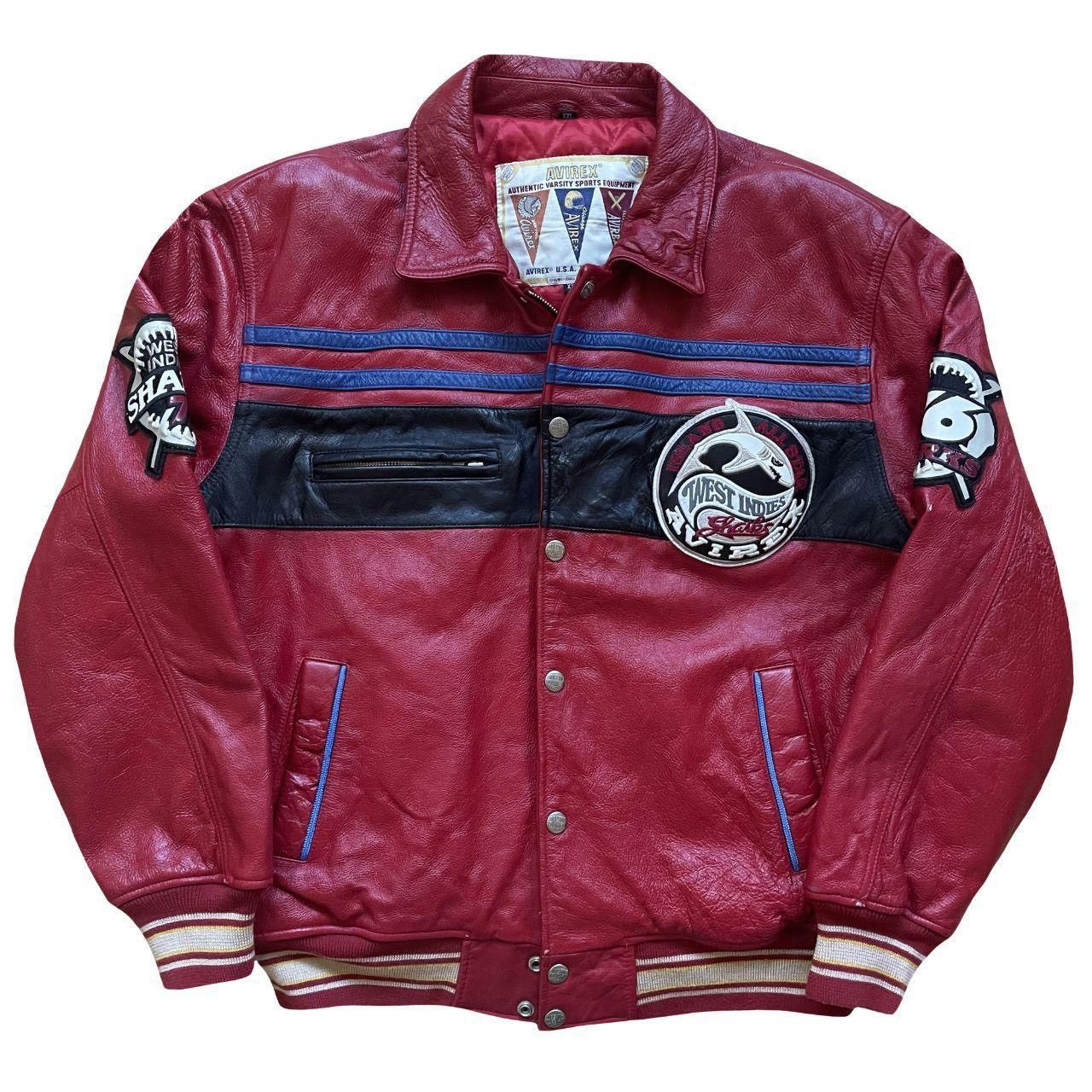 Avirex Avirex Leather Varsity Jacket Size US XL / EU 56 / 4 - 2 Thumbnail