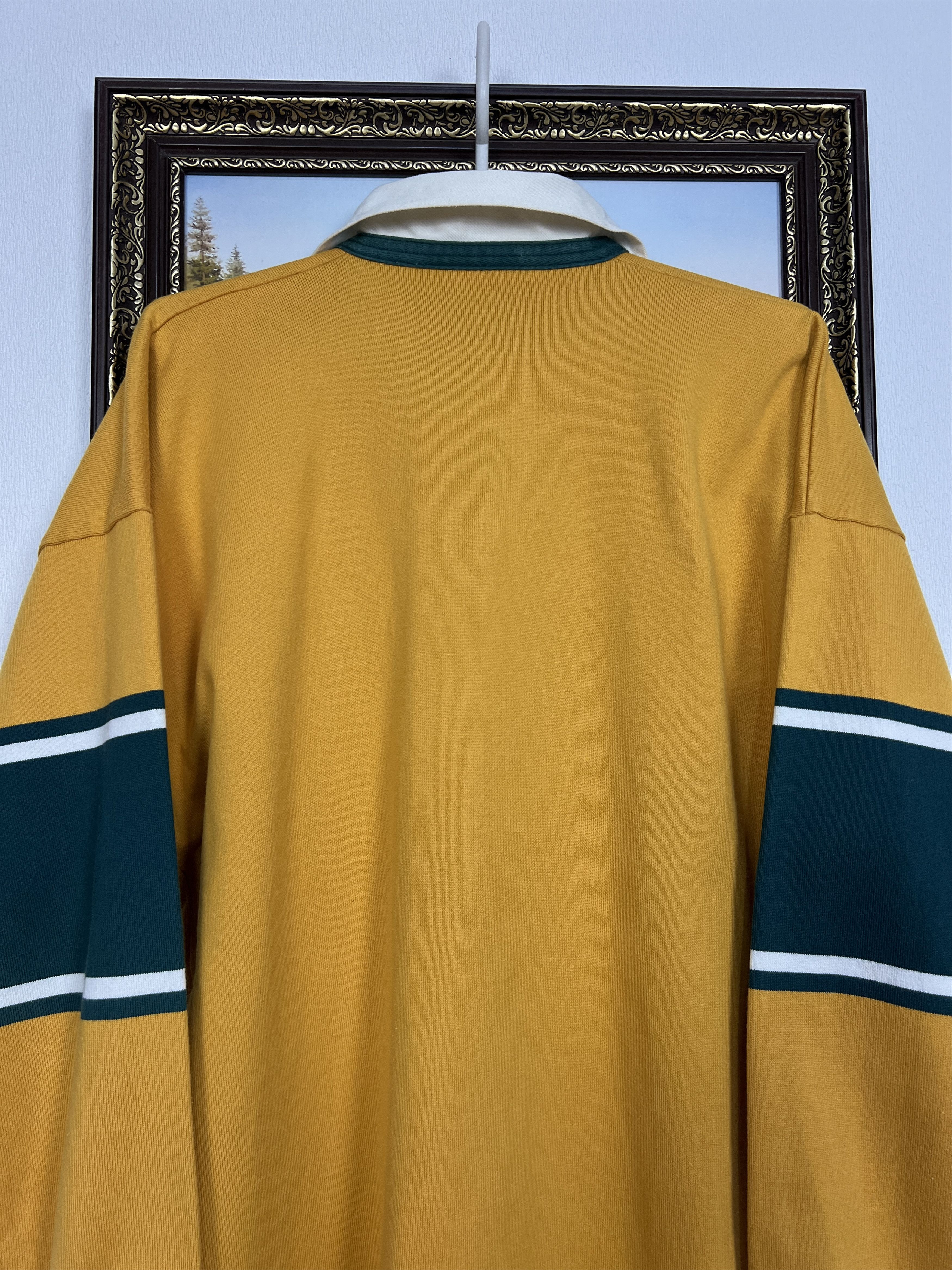 Vintage Australia Rugby Union Jersey Wallabies Shirt Long Sleeve Size US XL / EU 56 / 4 - 10 Thumbnail