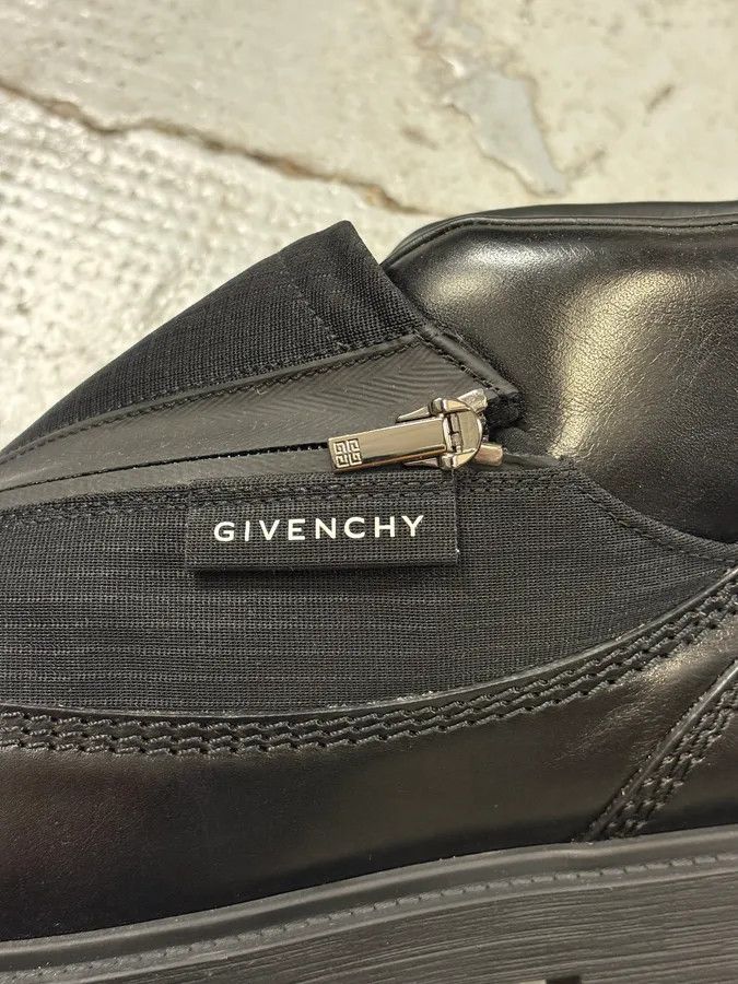 Givenchy Givenchy Black Storm Zip-Up Ankle Boots Size US 9 / EU 42 - 8 Thumbnail
