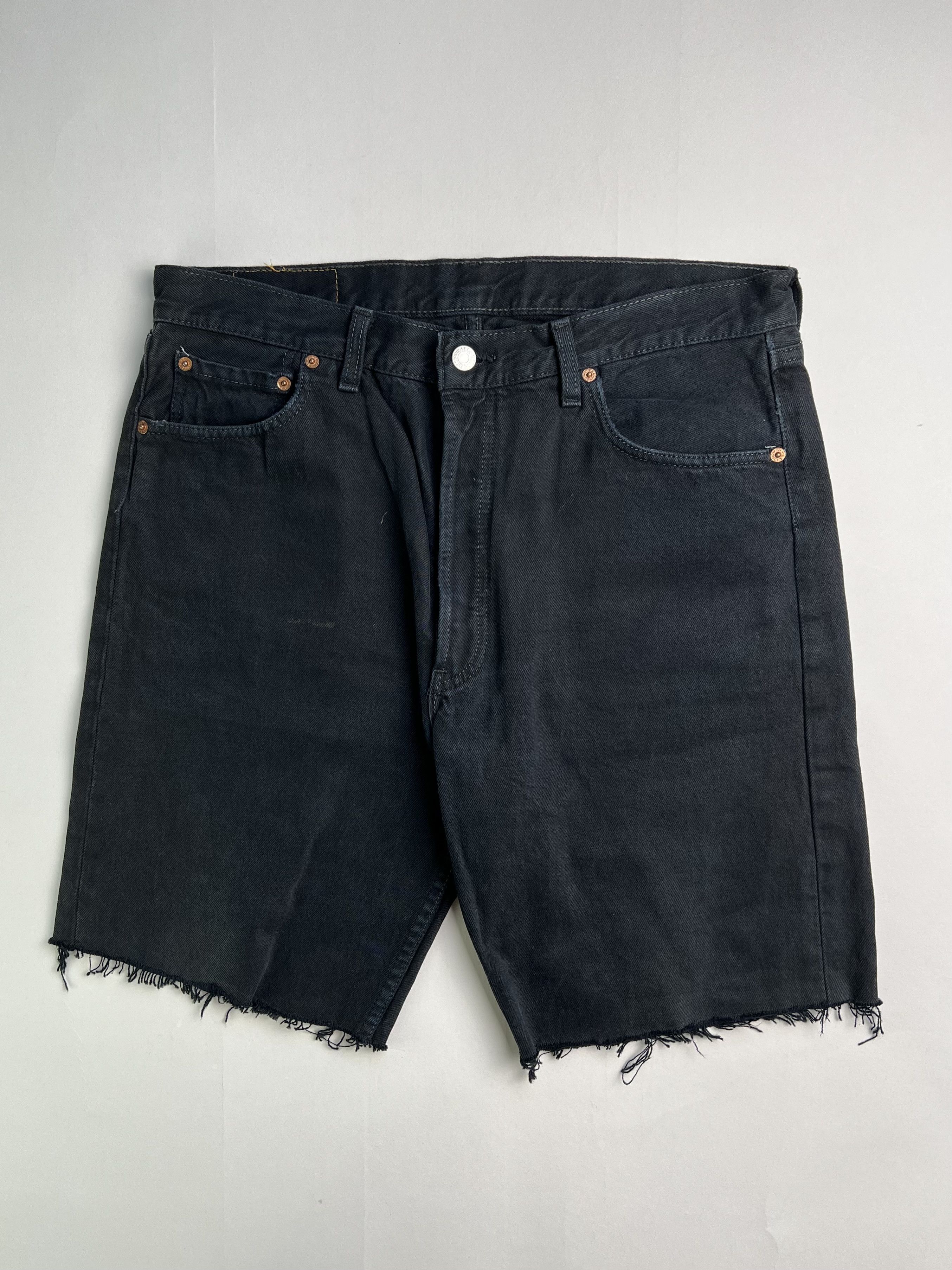 Levi's Levis 501 Jeans Shorts Black W36 Size US 36 / EU 52 - 1 Thumbnail