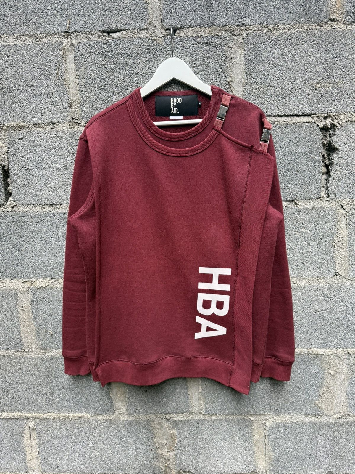 Hood By Air Bondage Straps Crewneck