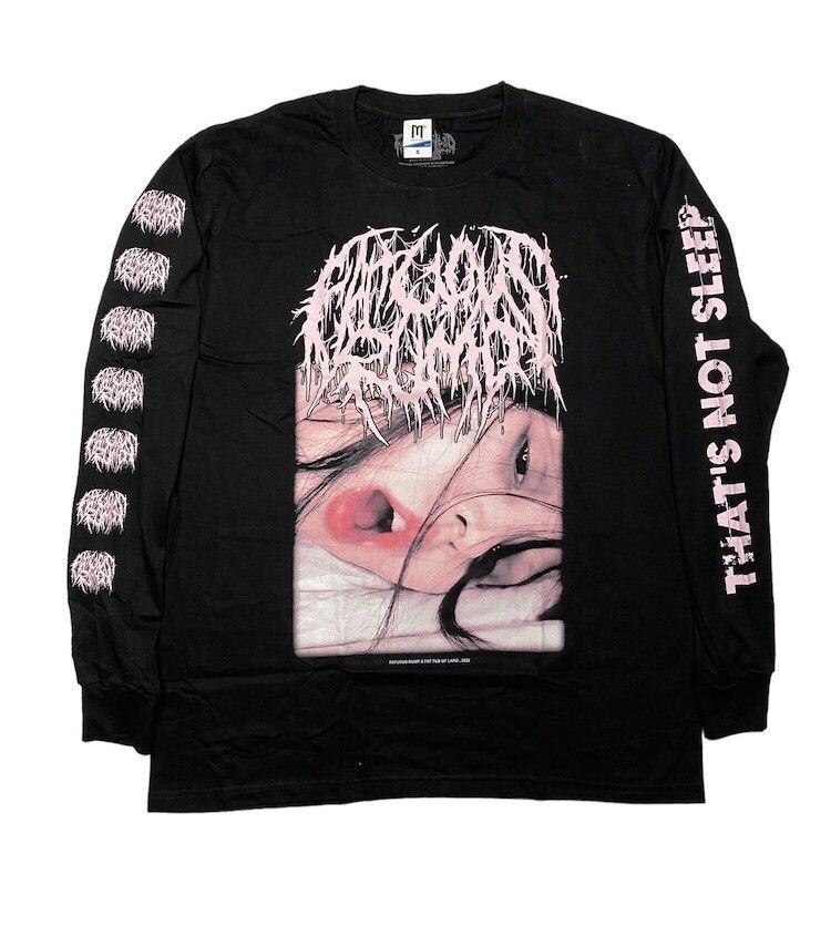 image of Destroy Lonely x Ken Carson Needgone Fatuous Rump - Thats Not Sleep in Black, Men's (Size XL)