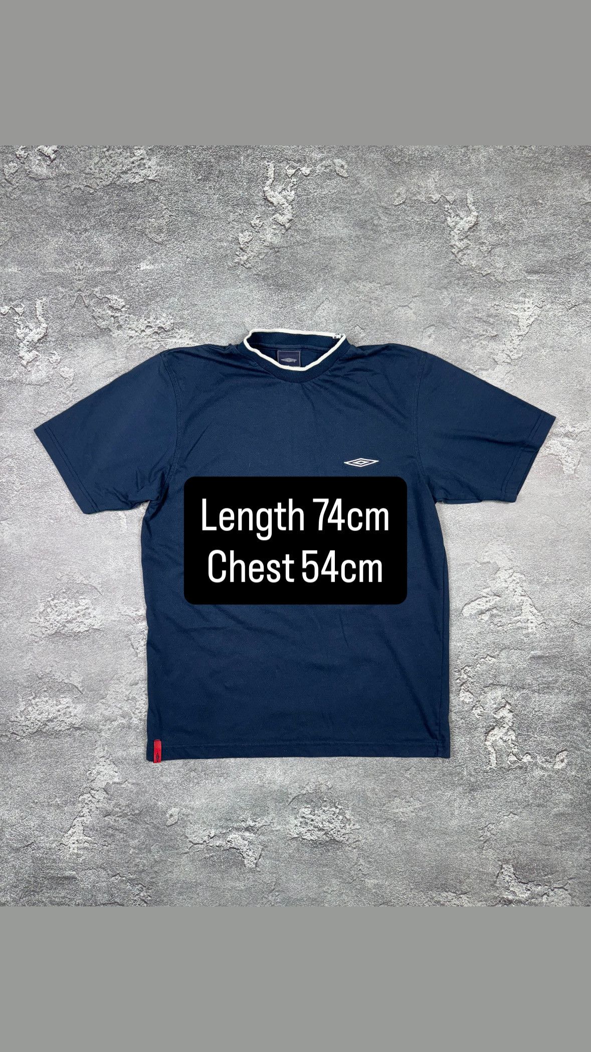 Umbro Umbro Navy T-Shirt Sportswear Size L 2000s Y2K Retro Size US L / EU 52-54 / 3 - 2 Thumbnail