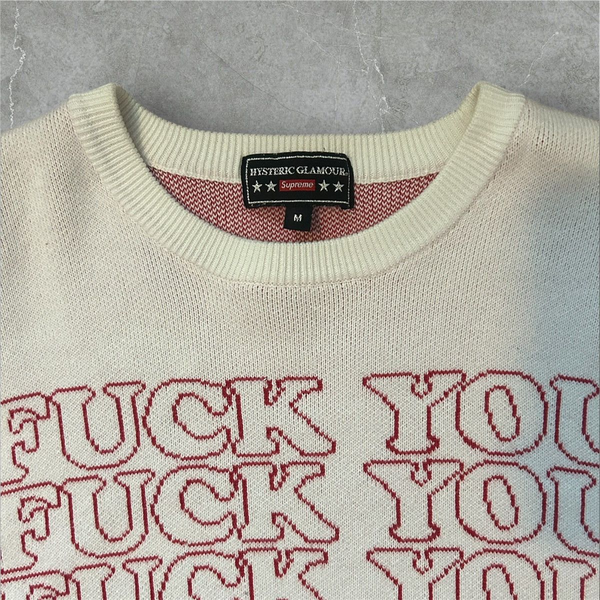 Hysteric Glamour × Supreme Supreme x Hysteric Glamour F*ck